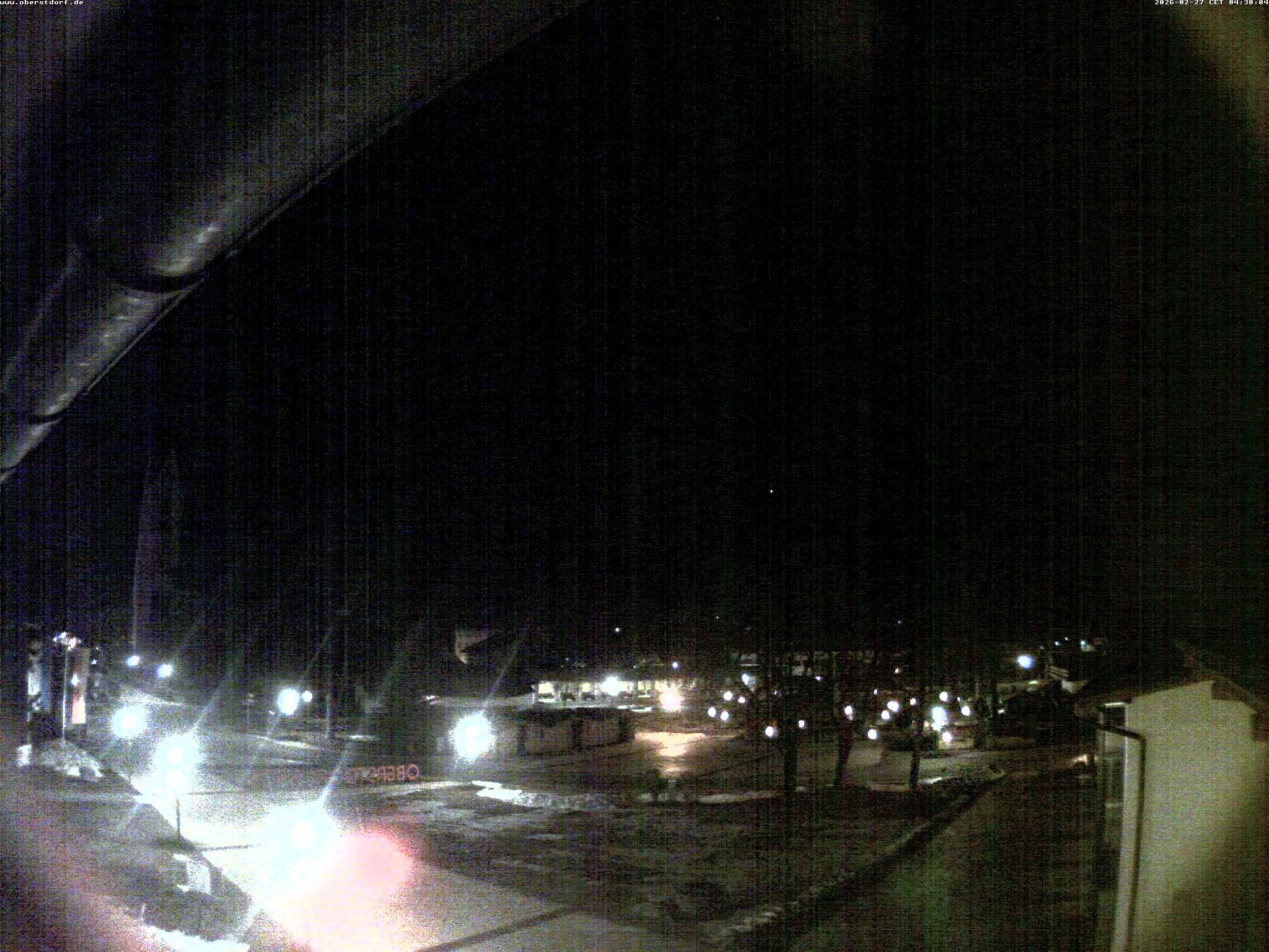 Archived image Webcam St. John's Church Oberstdorf