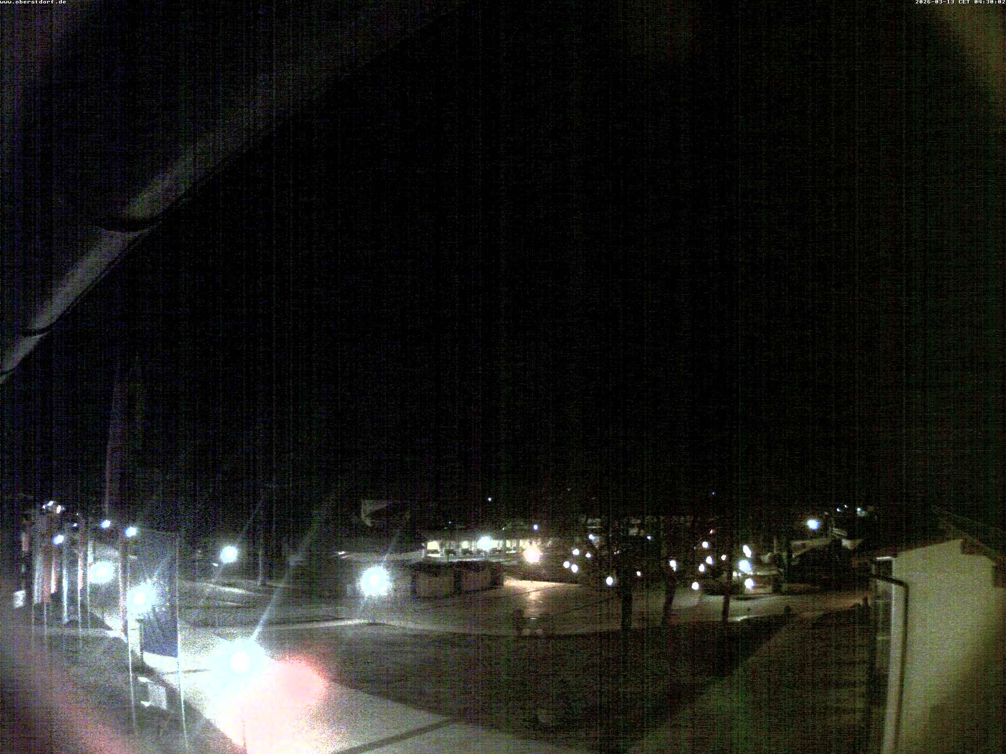 Archived image Webcam St. John's Church Oberstdorf