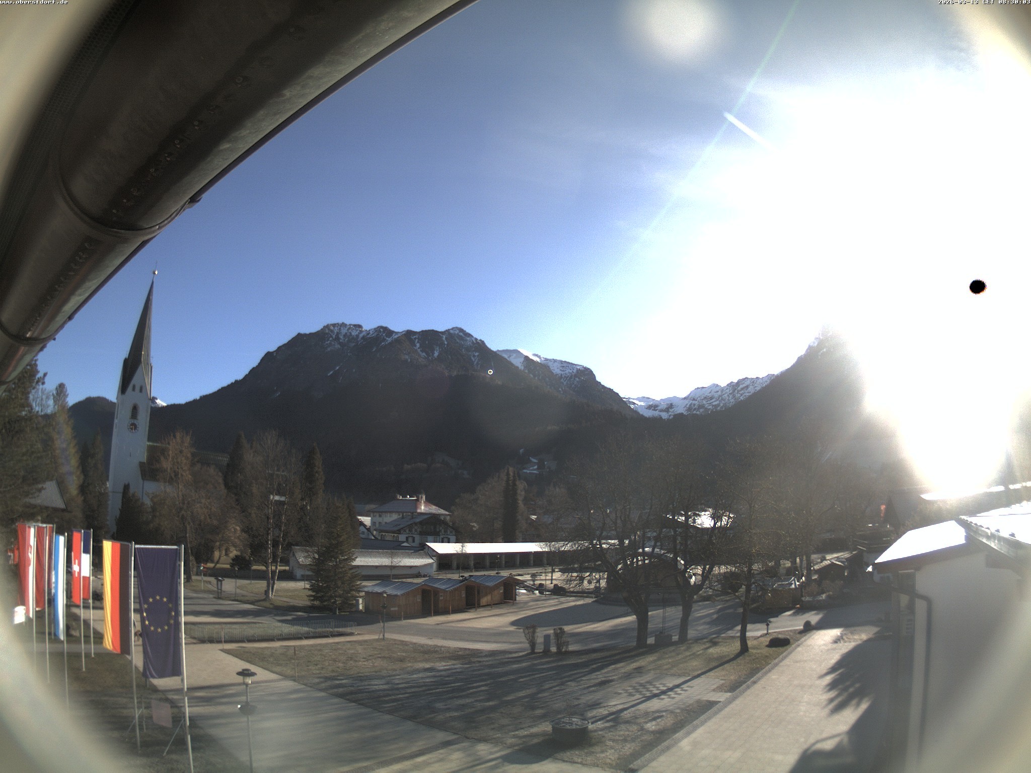 Archiv Foto Webcam Kurpark Oberstdorf