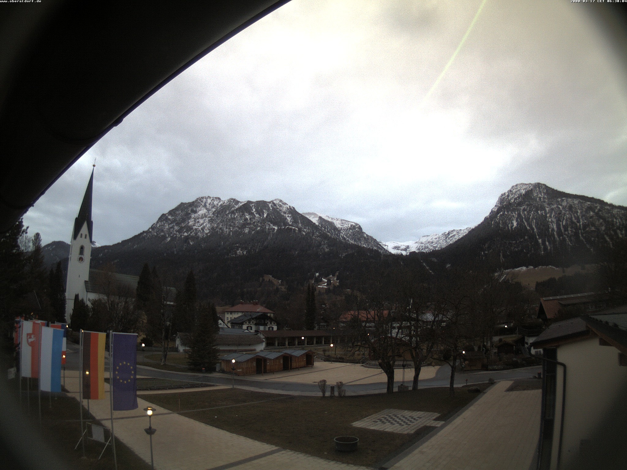 Archiv Foto Webcam Kurpark Oberstdorf