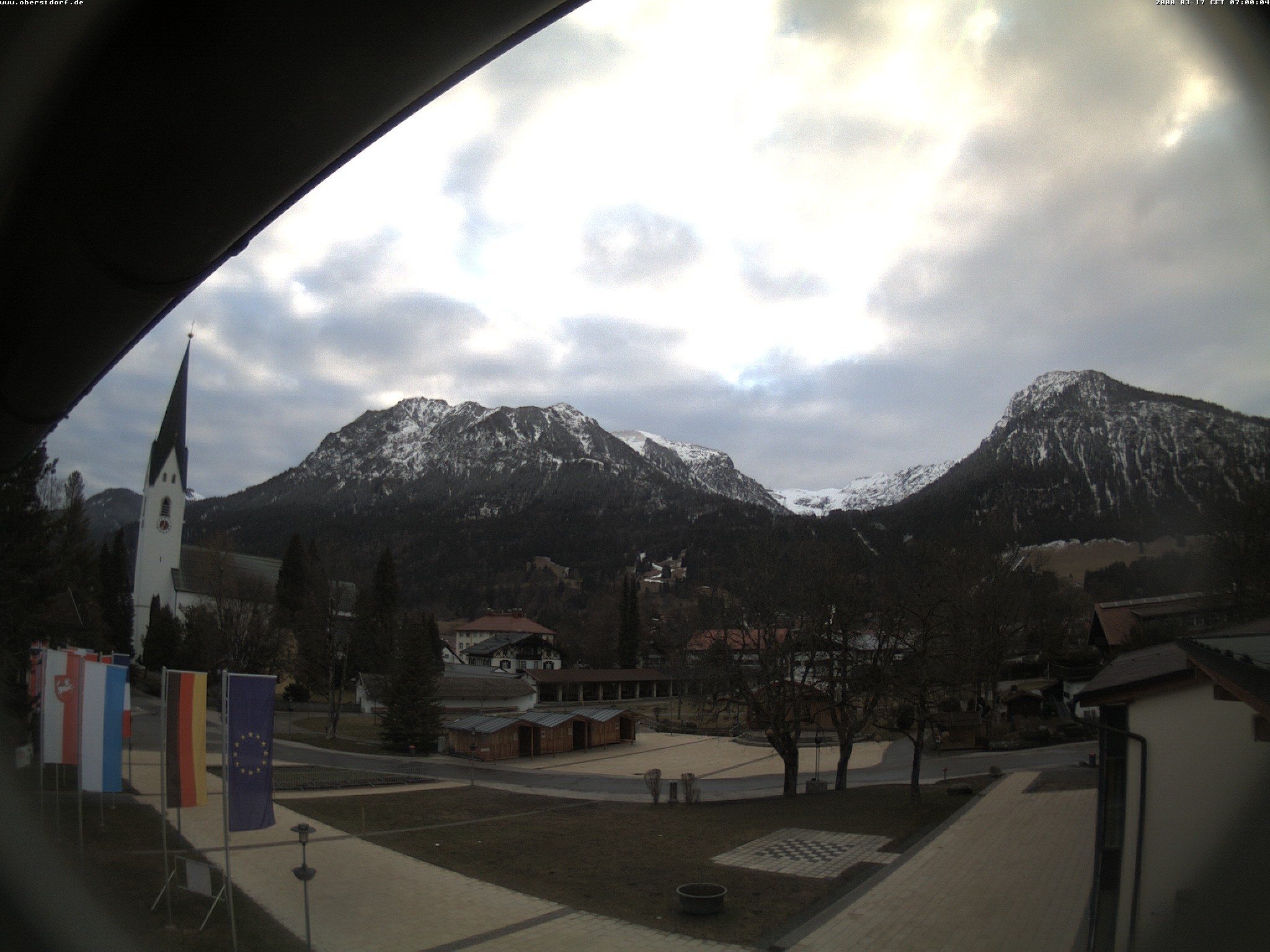 Archiv Foto Webcam Kurpark Oberstdorf