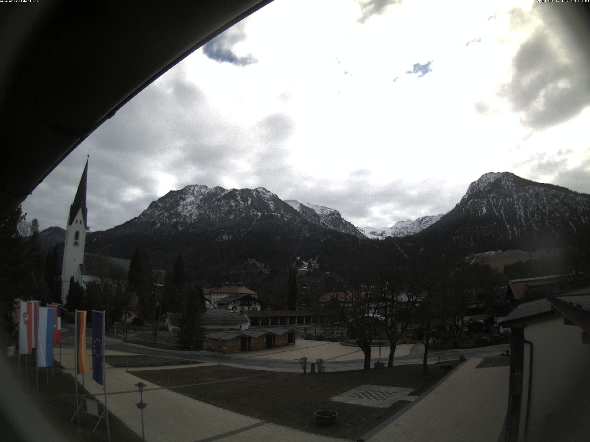 Archiv Foto Webcam Kurpark Oberstdorf