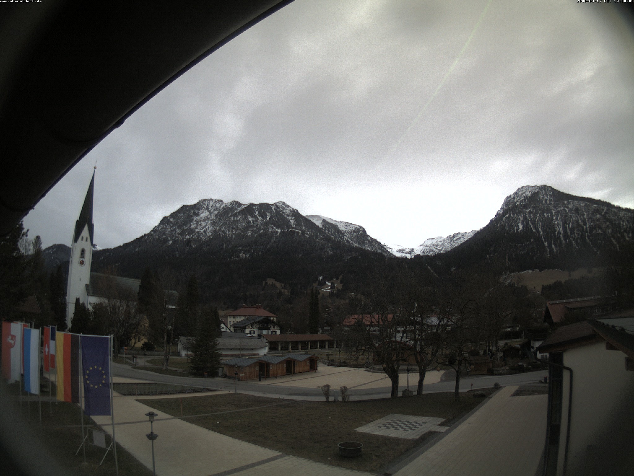 Archiv Foto Webcam Kurpark Oberstdorf