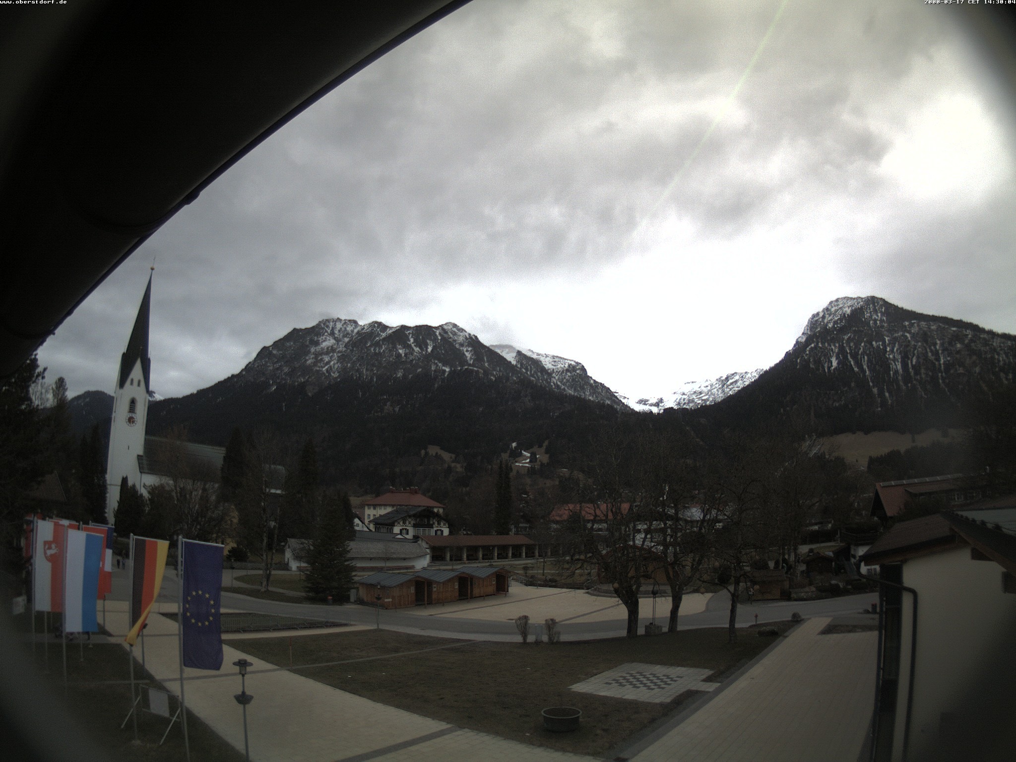 Archiv Foto Webcam Kurpark Oberstdorf