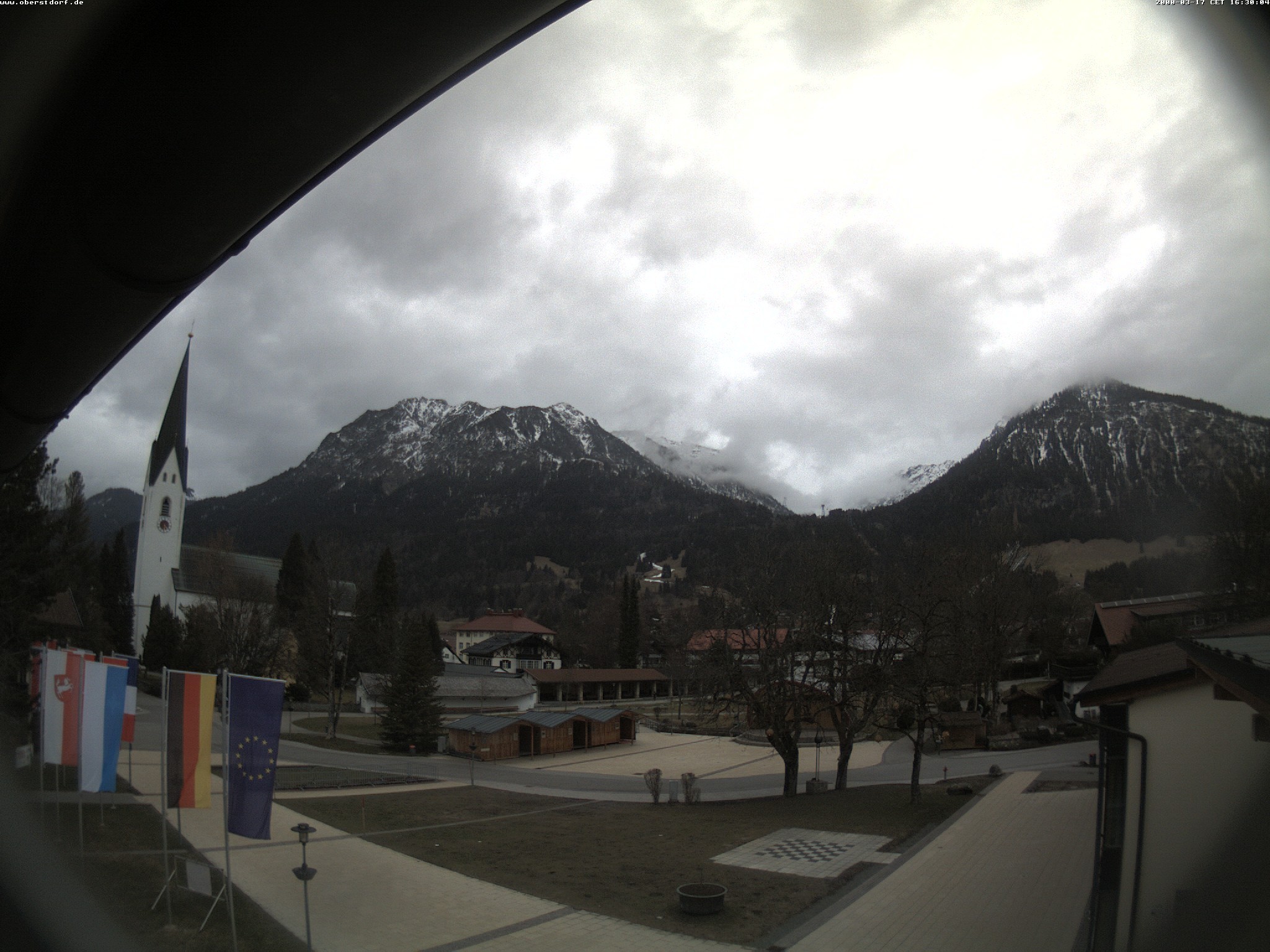 Archiv Foto Webcam Kurpark Oberstdorf
