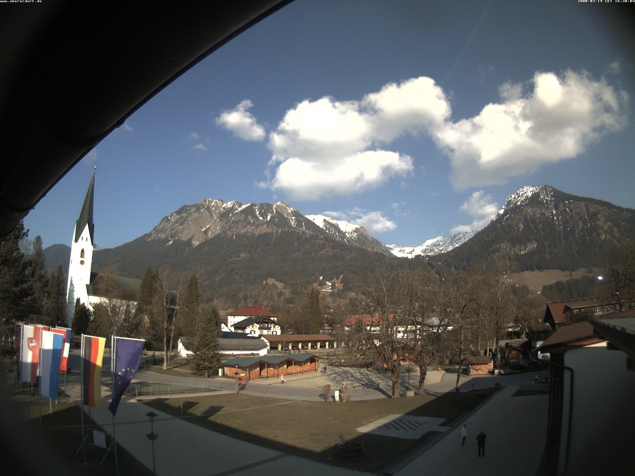 Archiv Foto Webcam Kurpark Oberstdorf