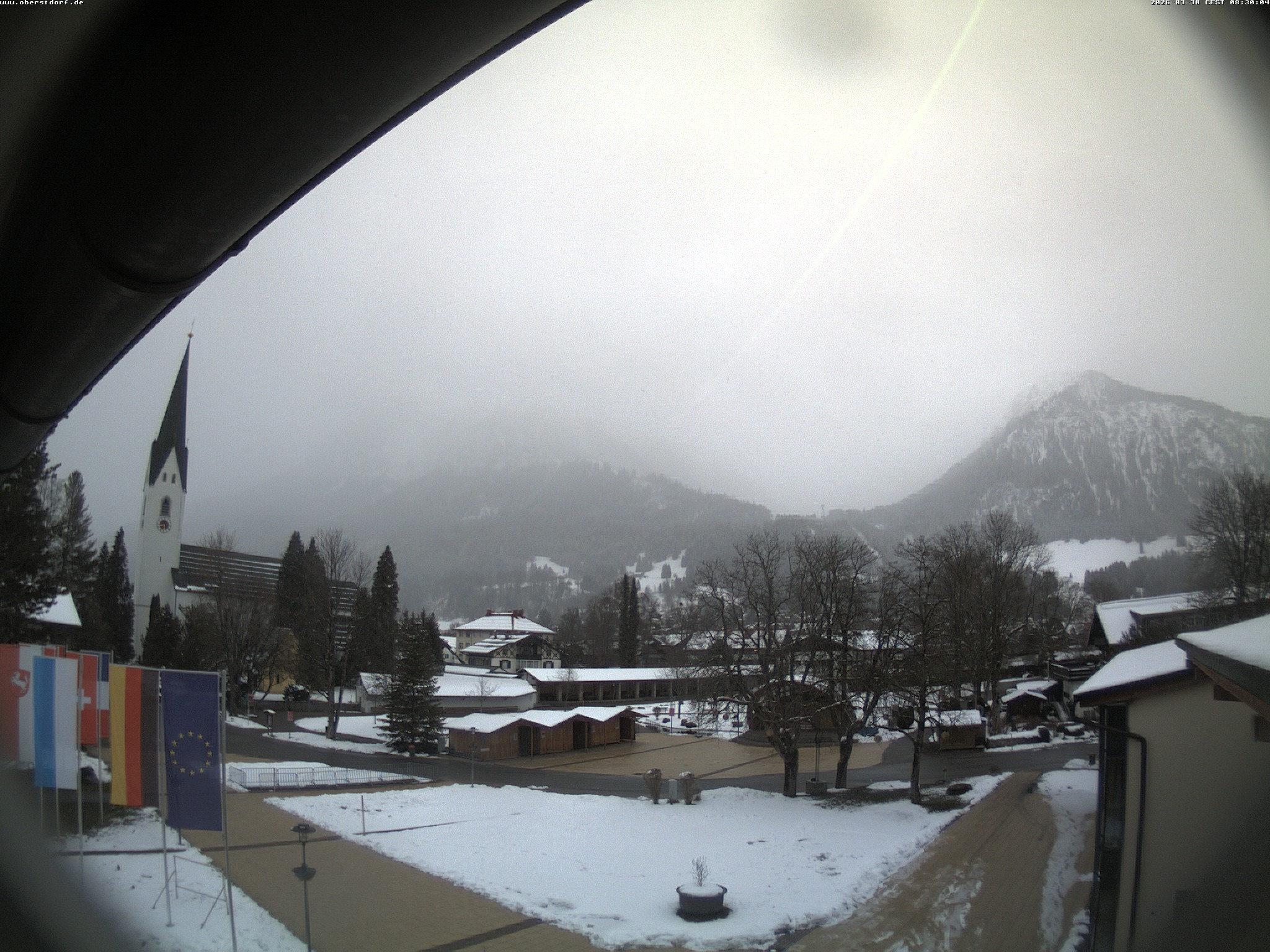 Archiv Foto Webcam Kurpark Oberstdorf