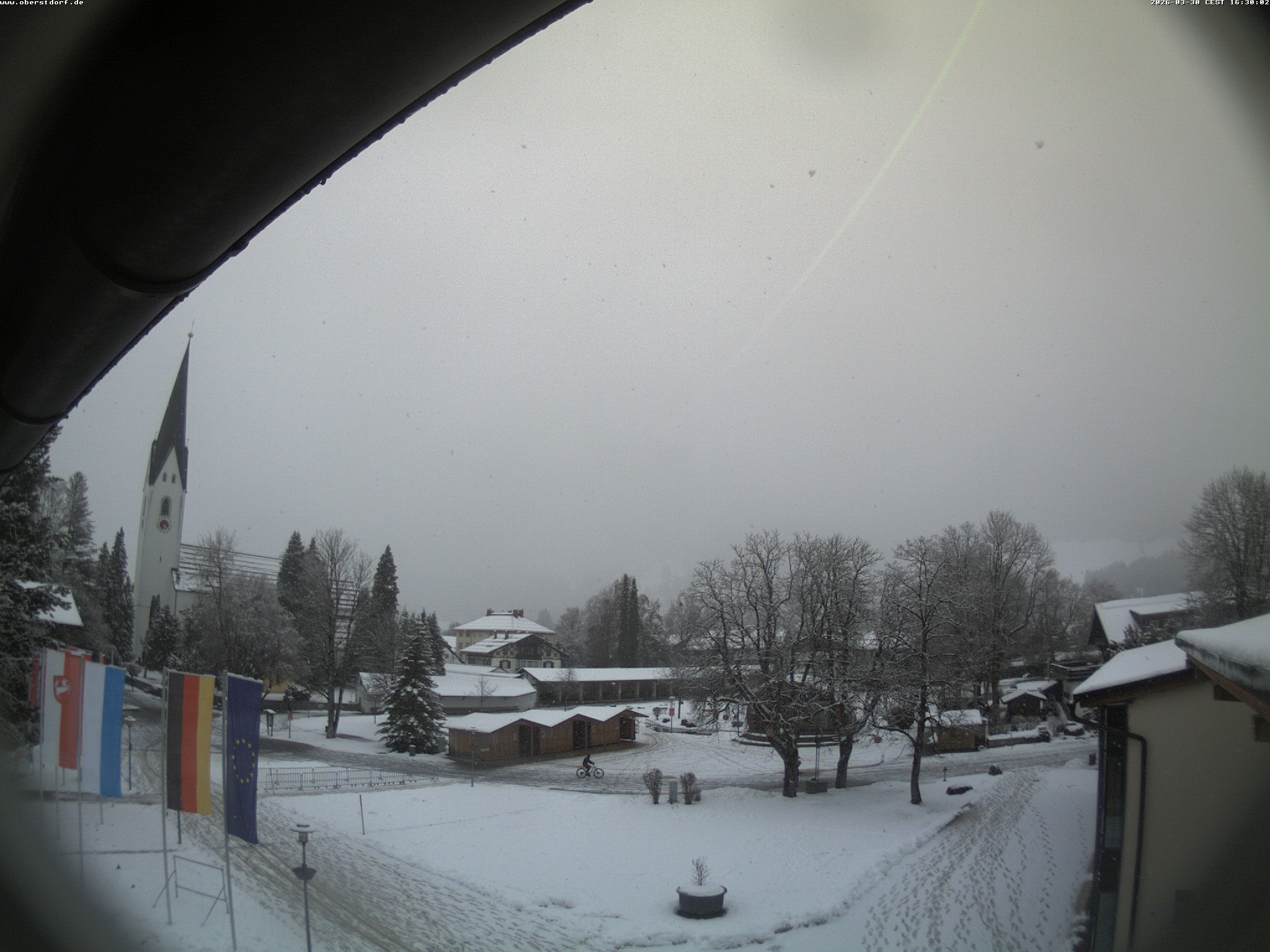 Archiv Foto Webcam Kurpark Oberstdorf