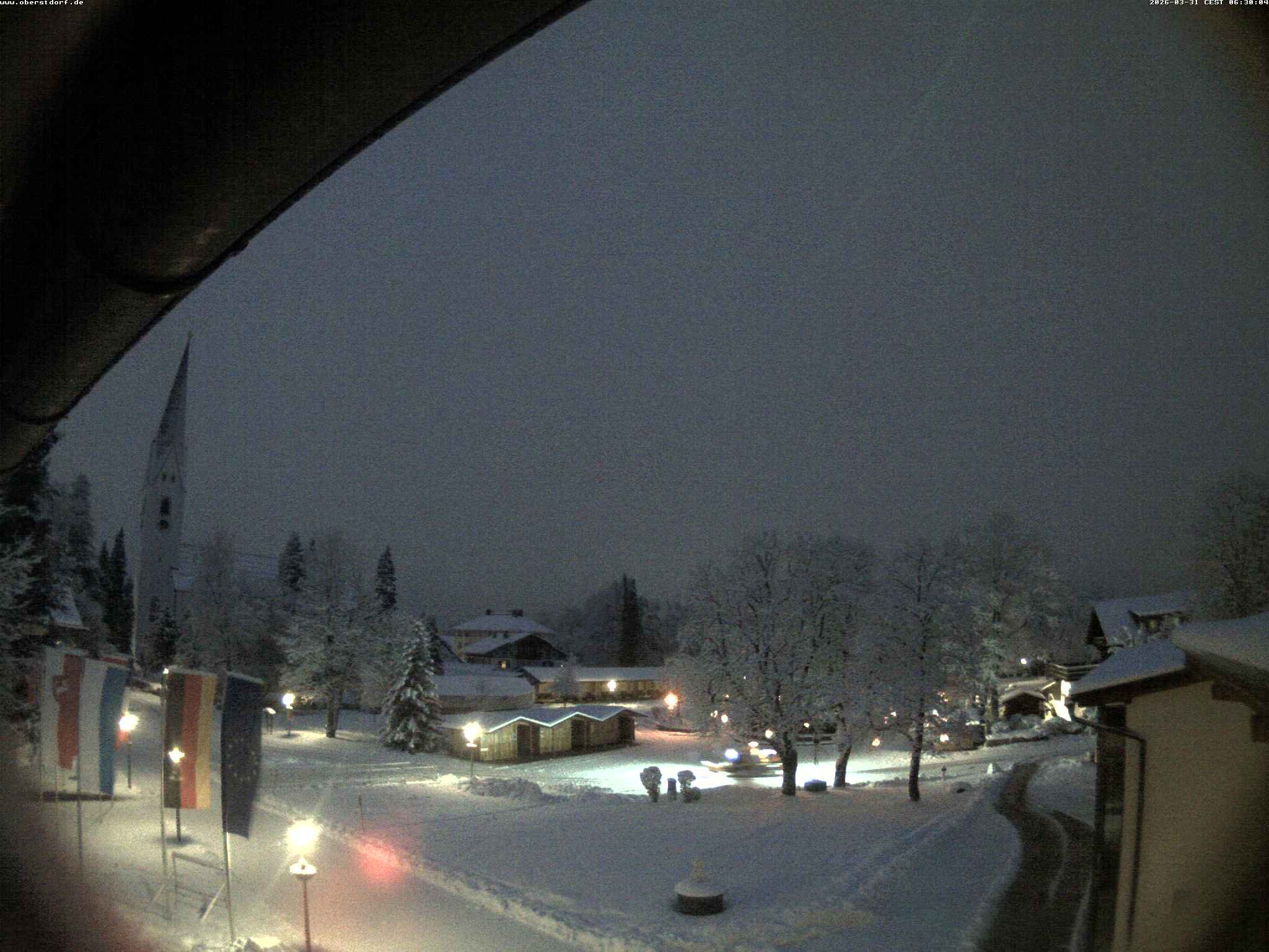 Archiv Foto Webcam Kurpark Oberstdorf