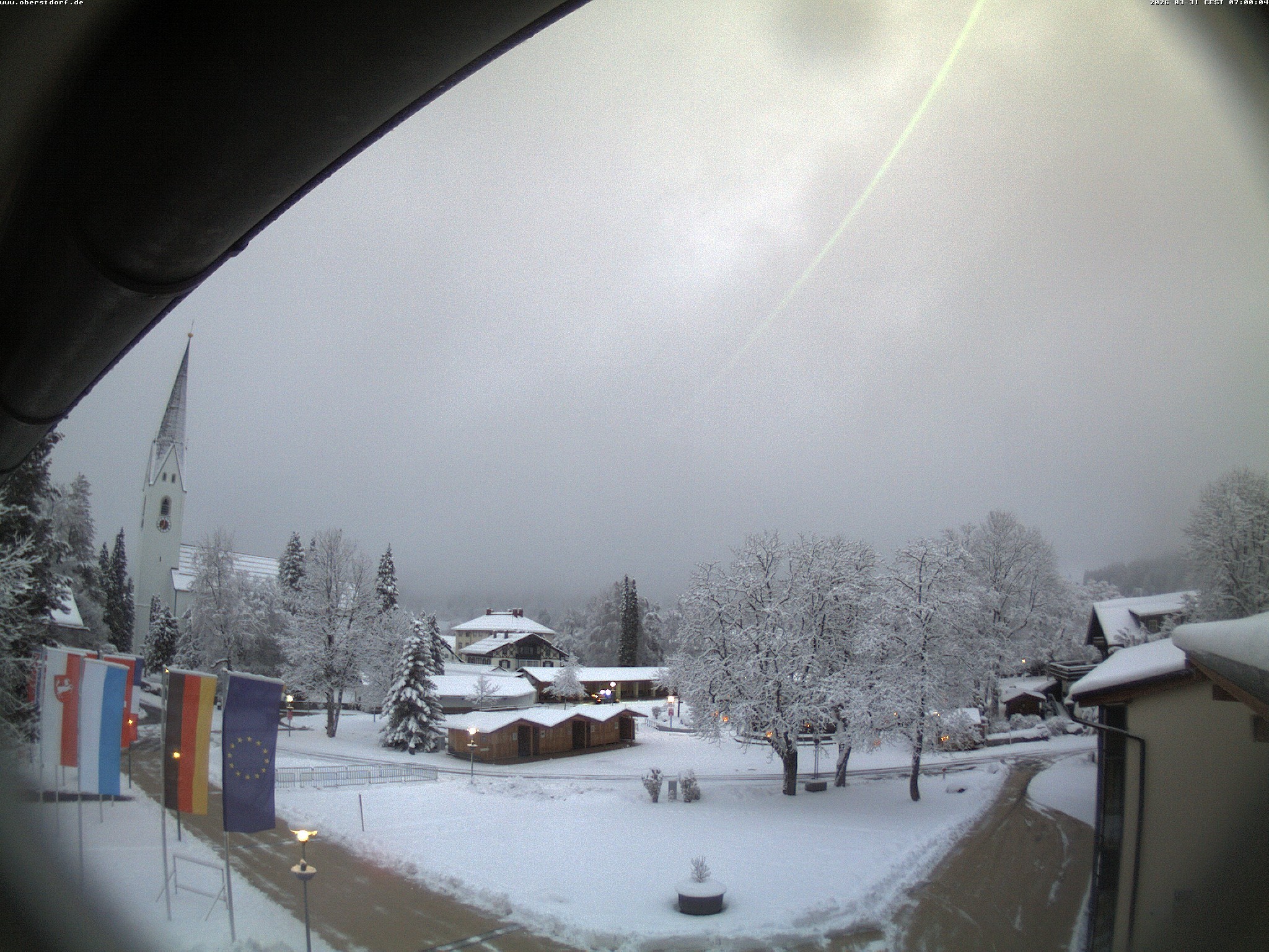 Archiv Foto Webcam Kurpark Oberstdorf