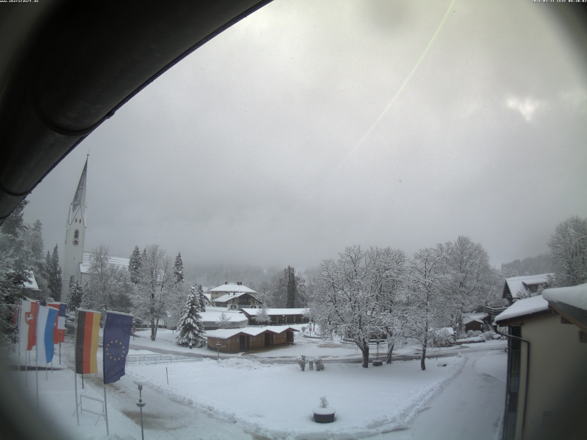 Archiv Foto Webcam Kurpark Oberstdorf