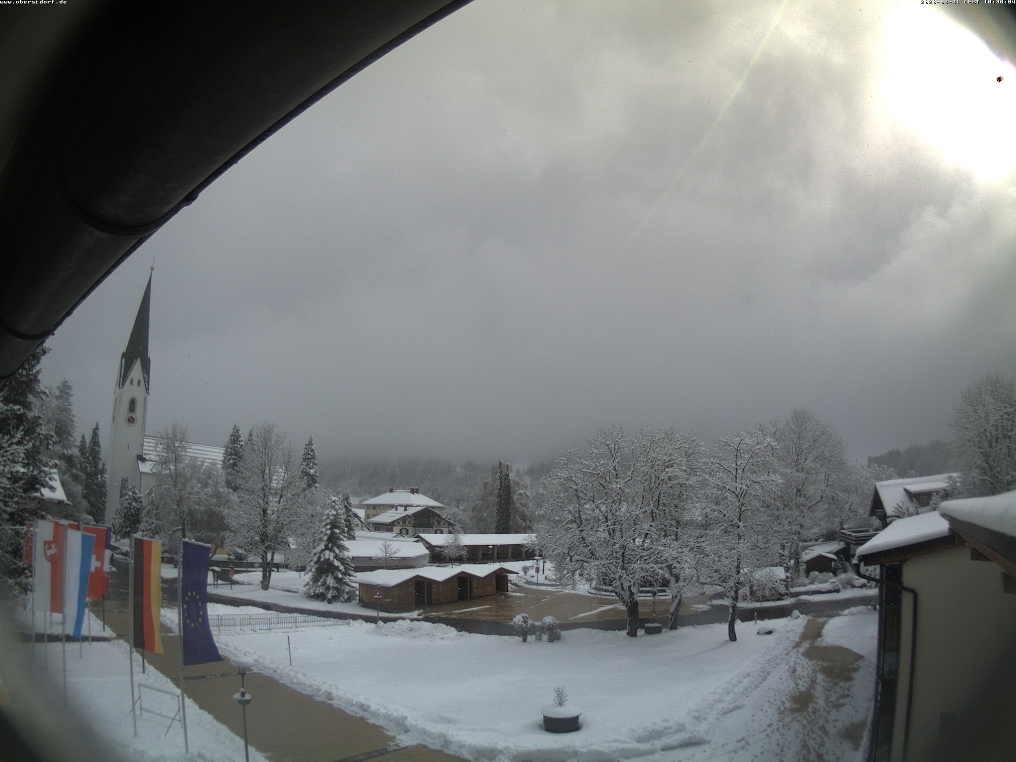 Archiv Foto Webcam Kurpark Oberstdorf