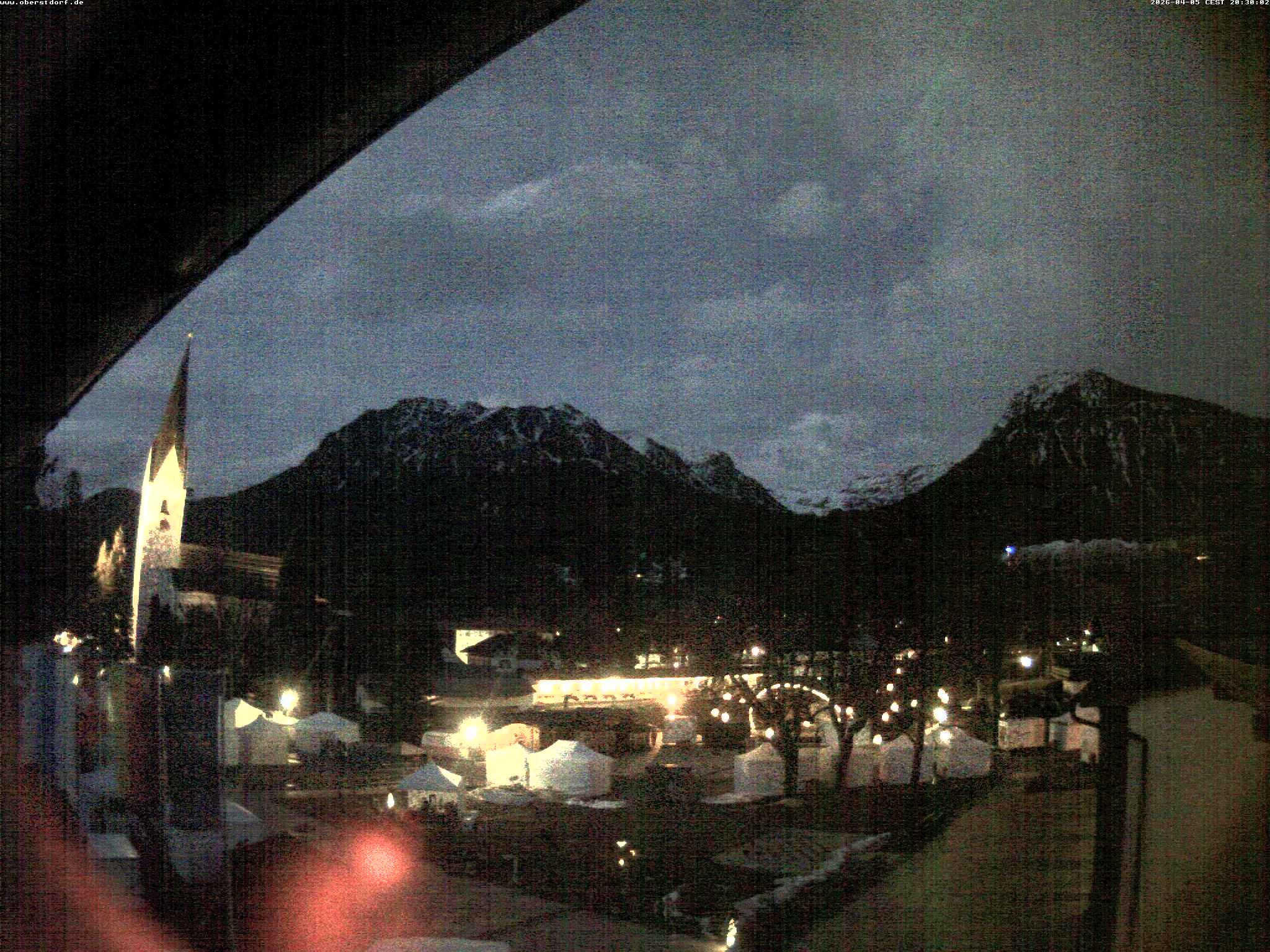 Archiv Foto Webcam Kurpark Oberstdorf