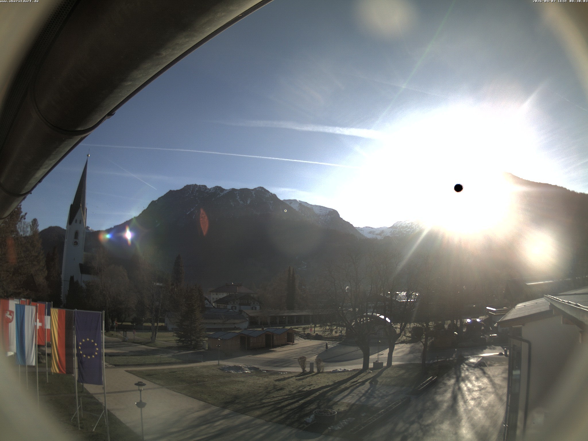Archiv Foto Webcam Kurpark Oberstdorf