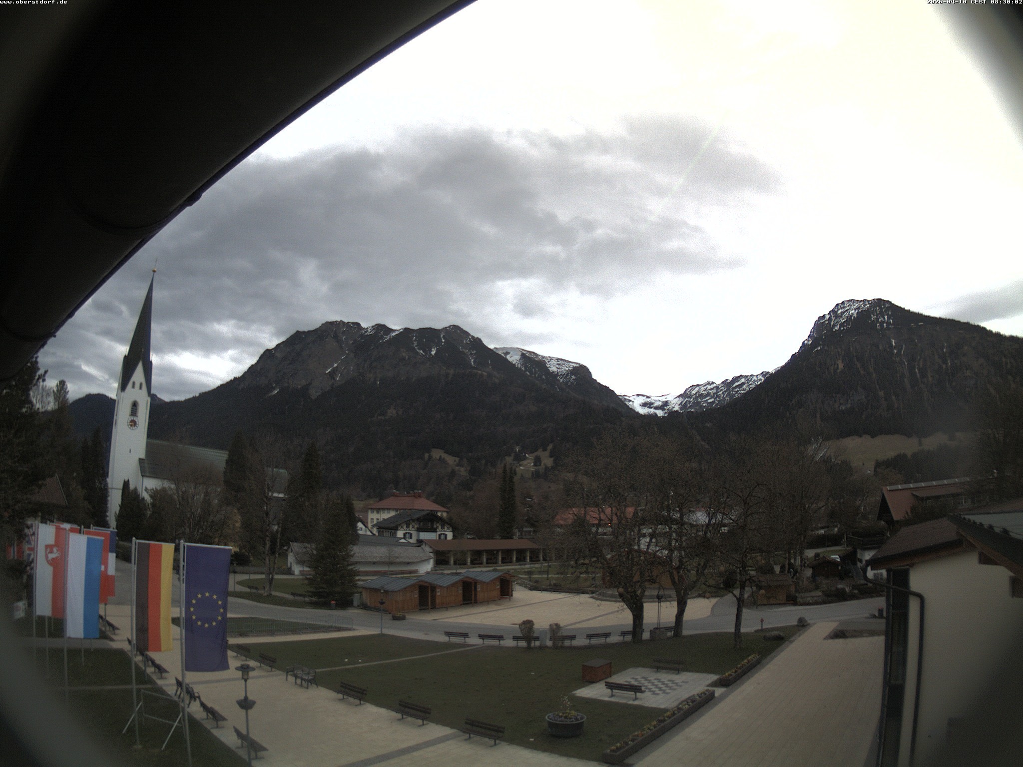Archiv Foto Webcam Kurpark Oberstdorf