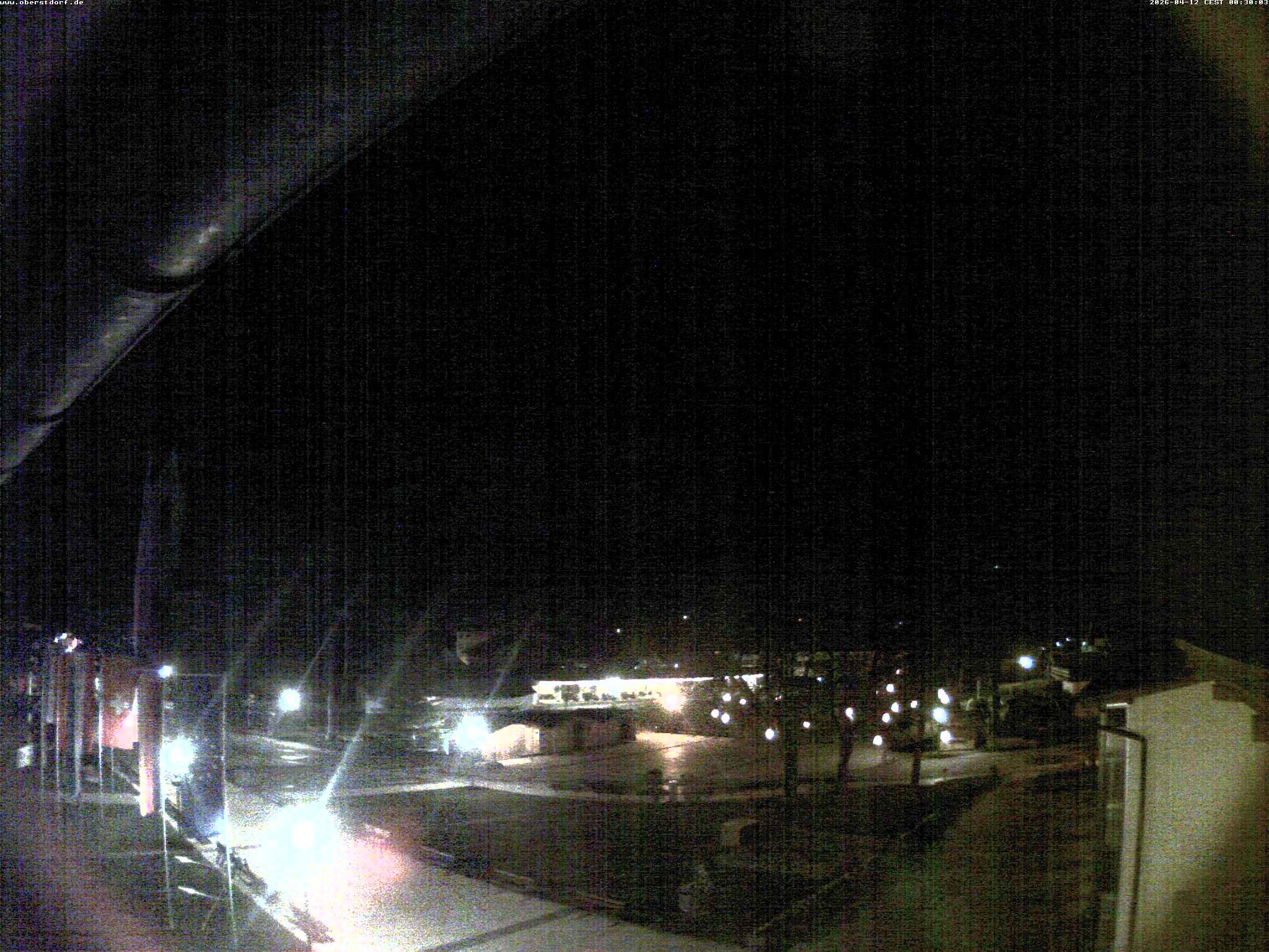 Archived image Webcam St. John's Church Oberstdorf