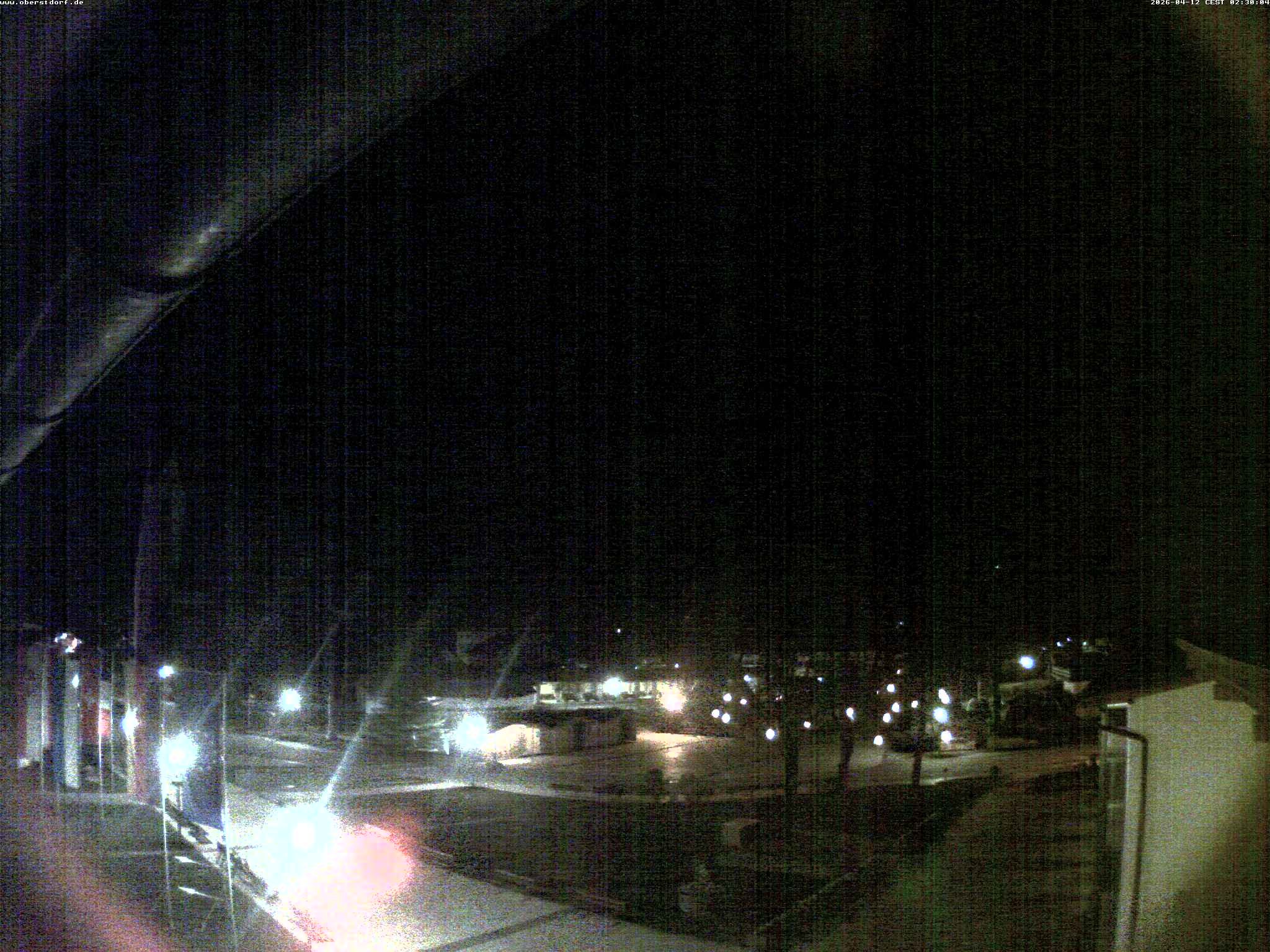 Archived image Webcam St. John's Church Oberstdorf