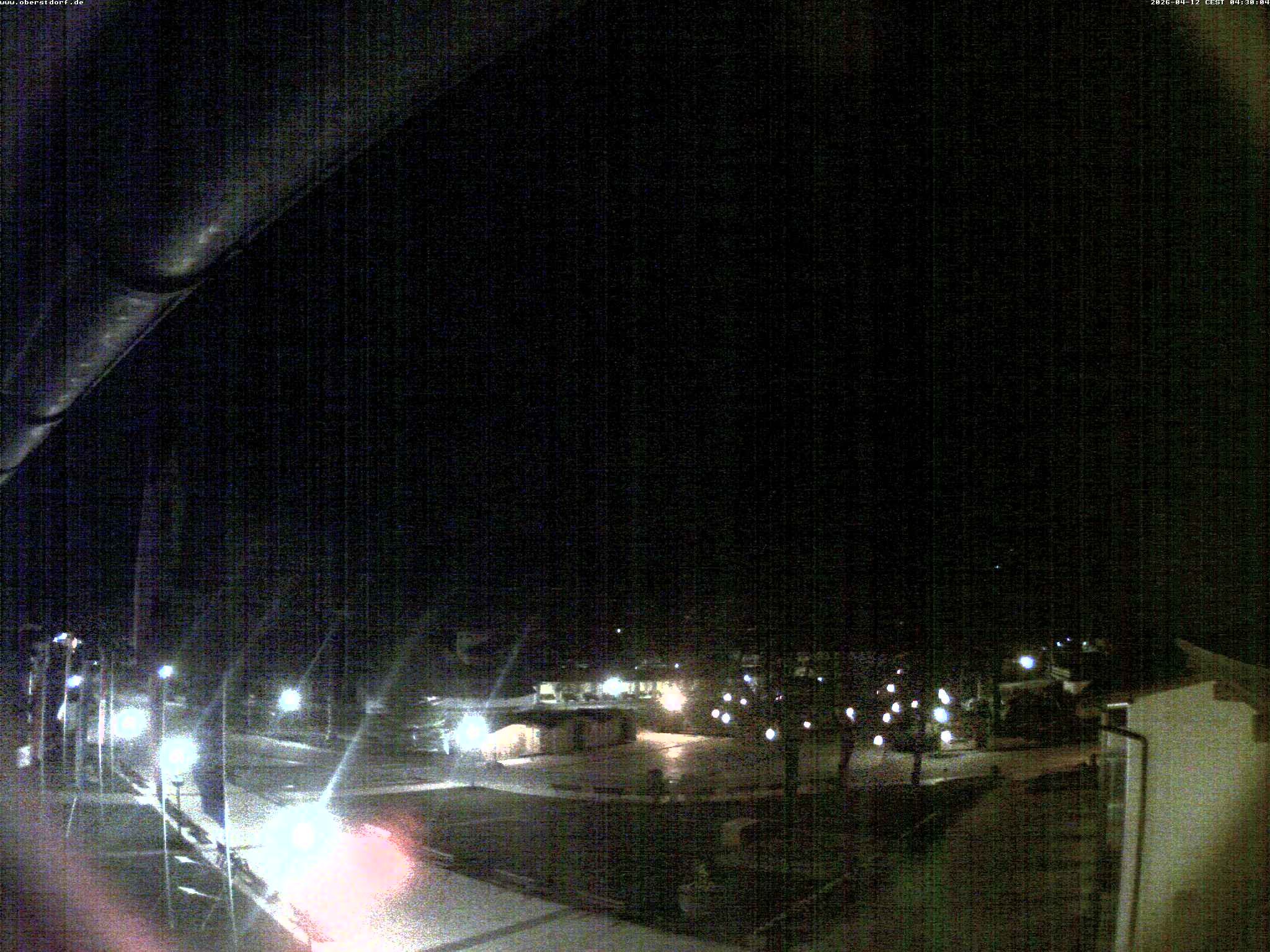 Archived image Webcam St. John's Church Oberstdorf