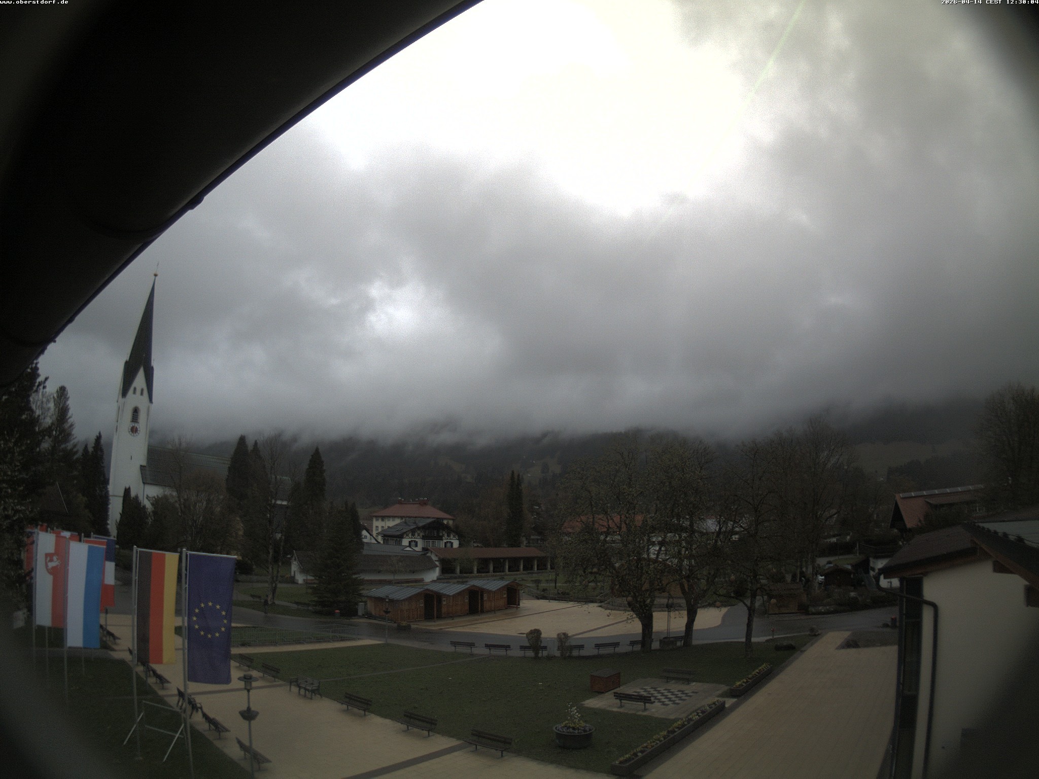 Archiv Foto Webcam Kurpark Oberstdorf