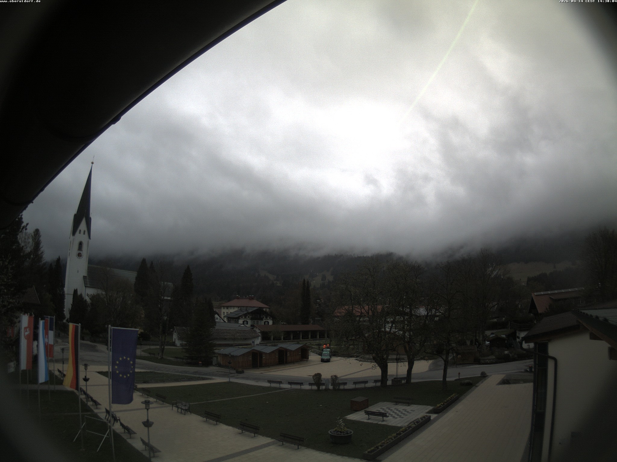 Archiv Foto Webcam Kurpark Oberstdorf