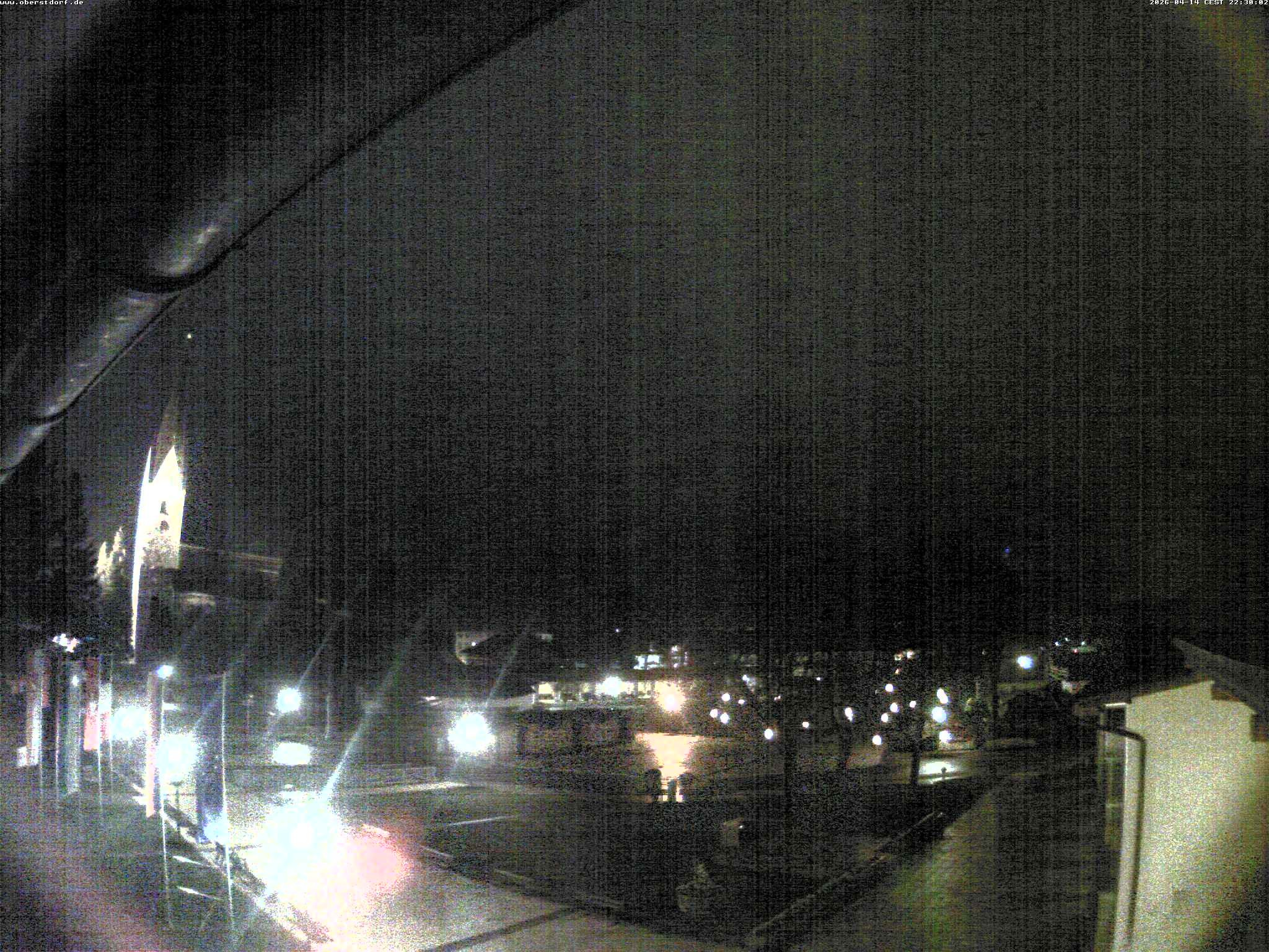 Archived image Webcam St. John's Church Oberstdorf