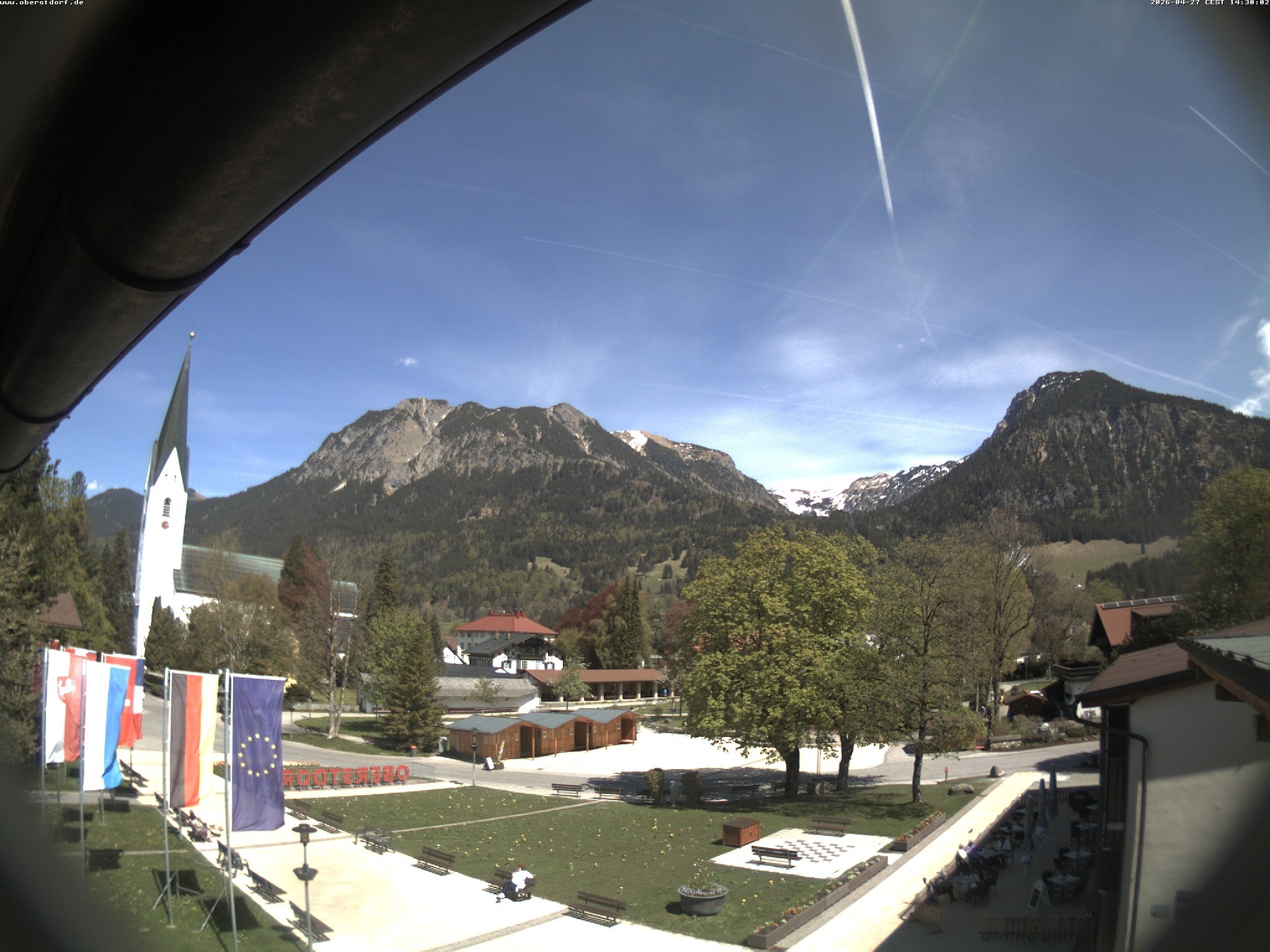 Archiv Foto Webcam Kurpark Oberstdorf