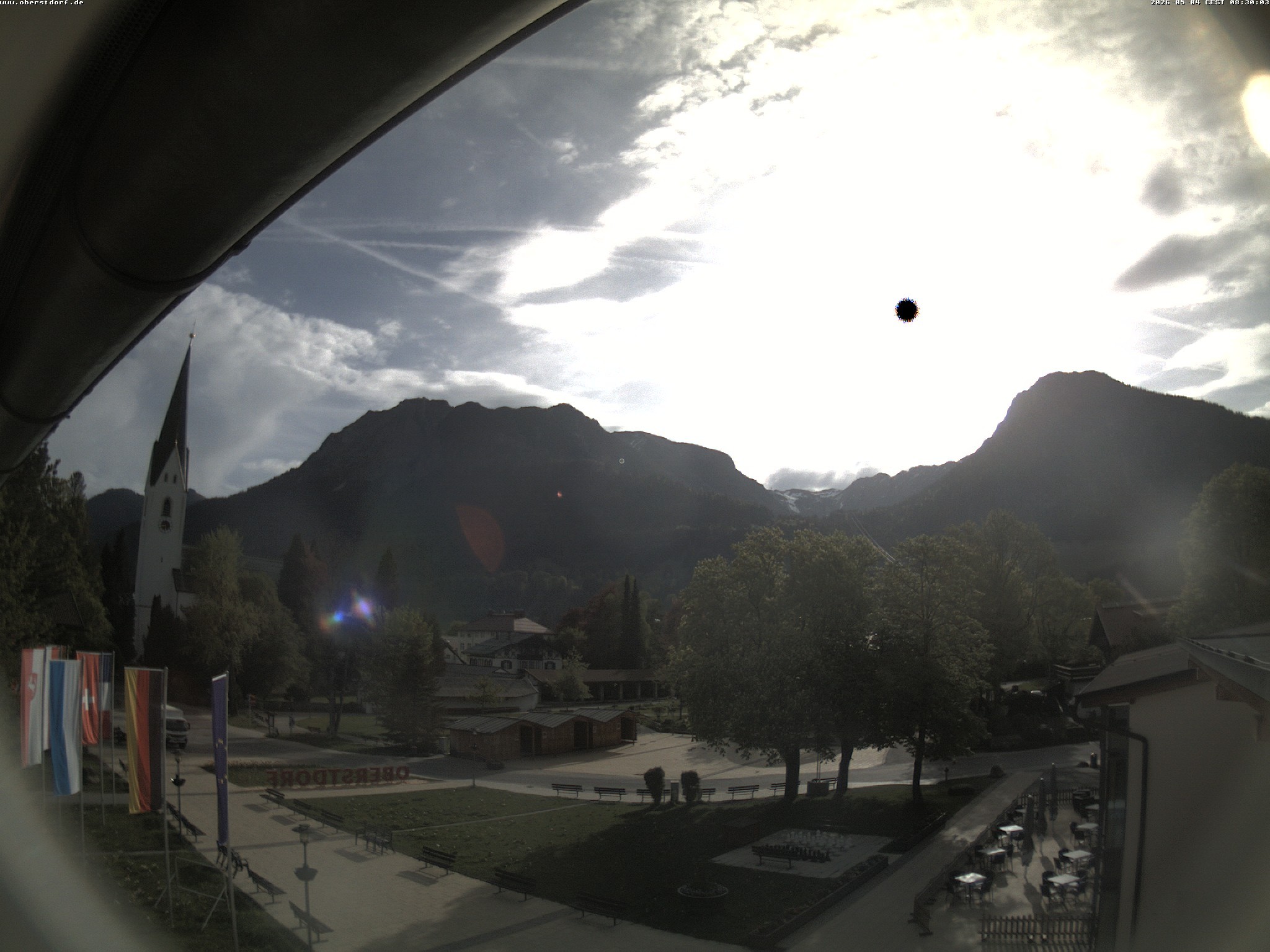 Archiv Foto Webcam Kurpark Oberstdorf