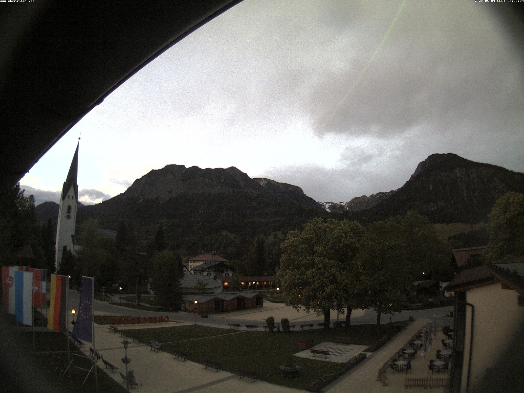 Archiv Foto Webcam Kurpark Oberstdorf