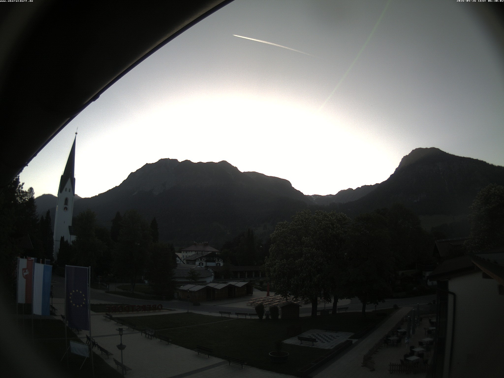 Archiv Foto Webcam Kurpark Oberstdorf