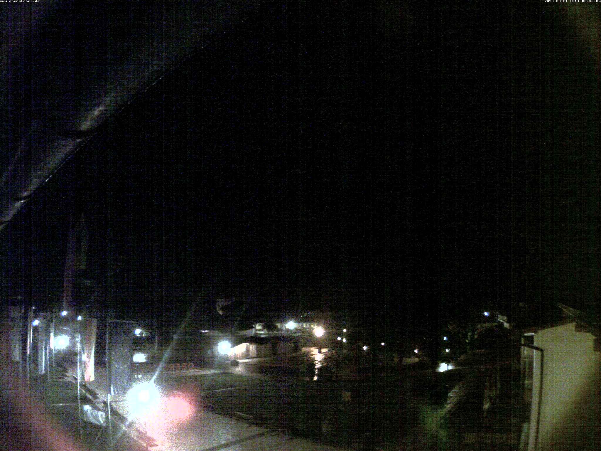 Archived image Webcam St. John's Church Oberstdorf