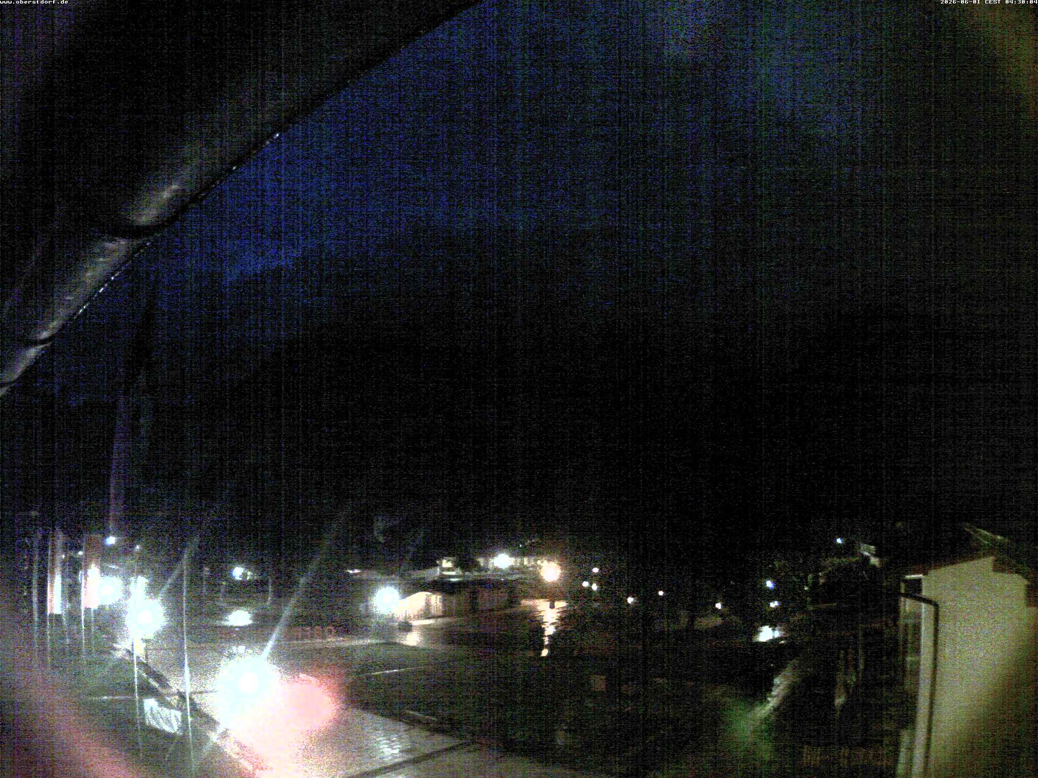 Archived image Webcam St. John's Church Oberstdorf