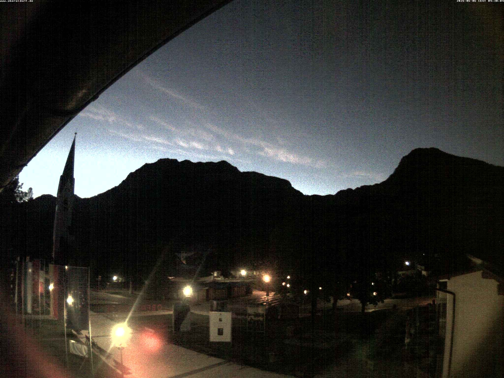 Archiv Foto Webcam Kurpark Oberstdorf