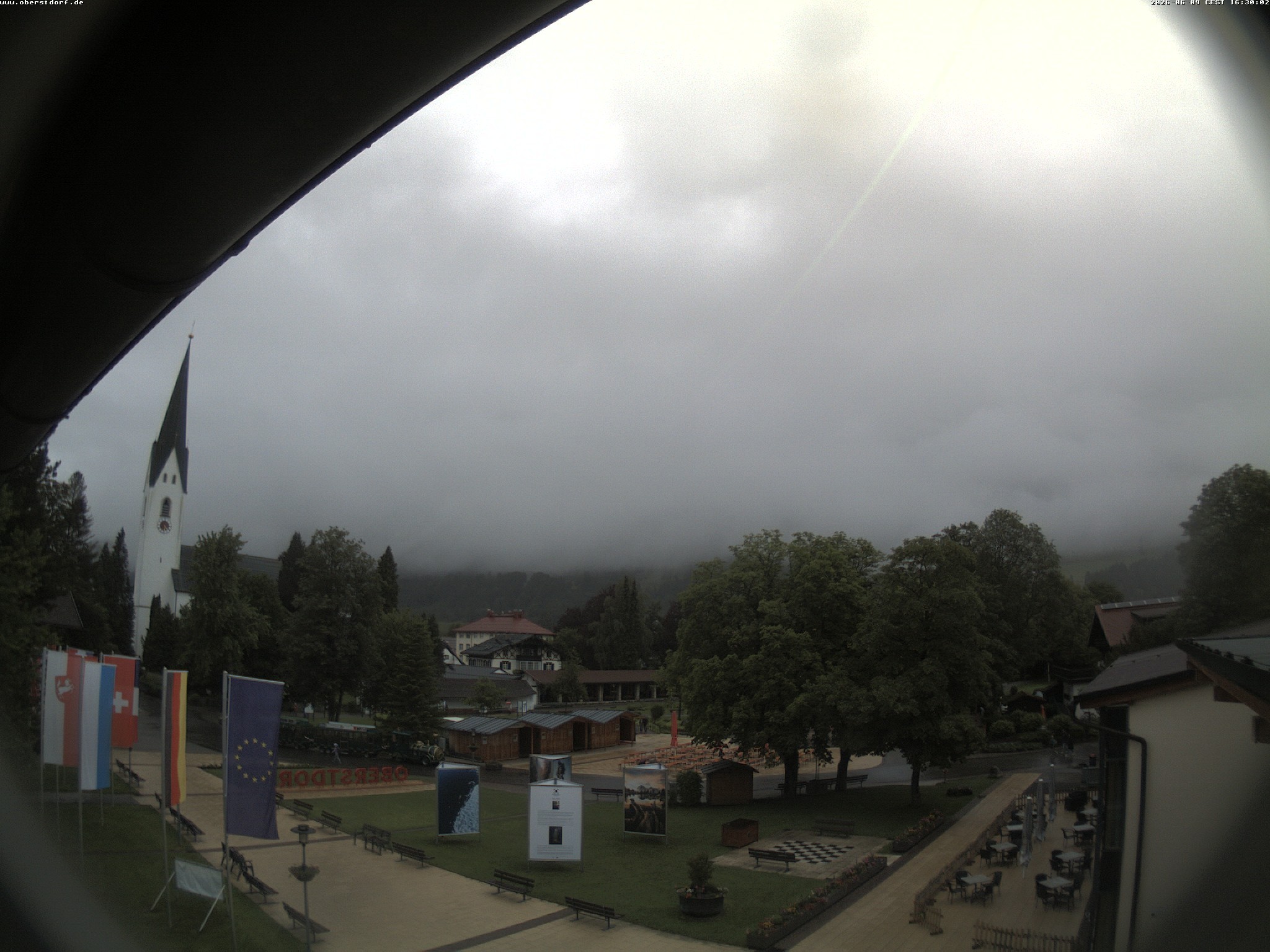 Archiv Foto Webcam Kurpark Oberstdorf