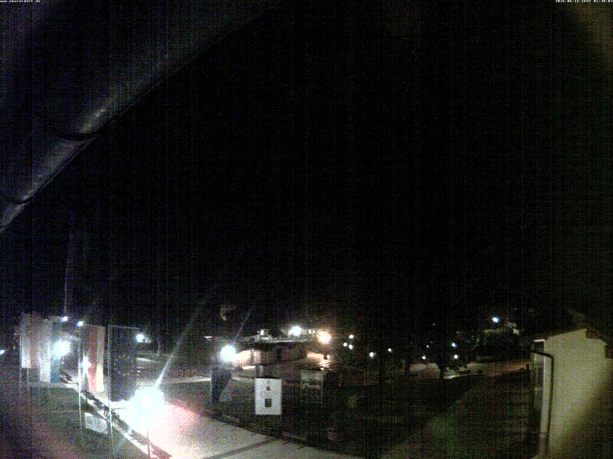 Archived image Webcam St. John's Church Oberstdorf