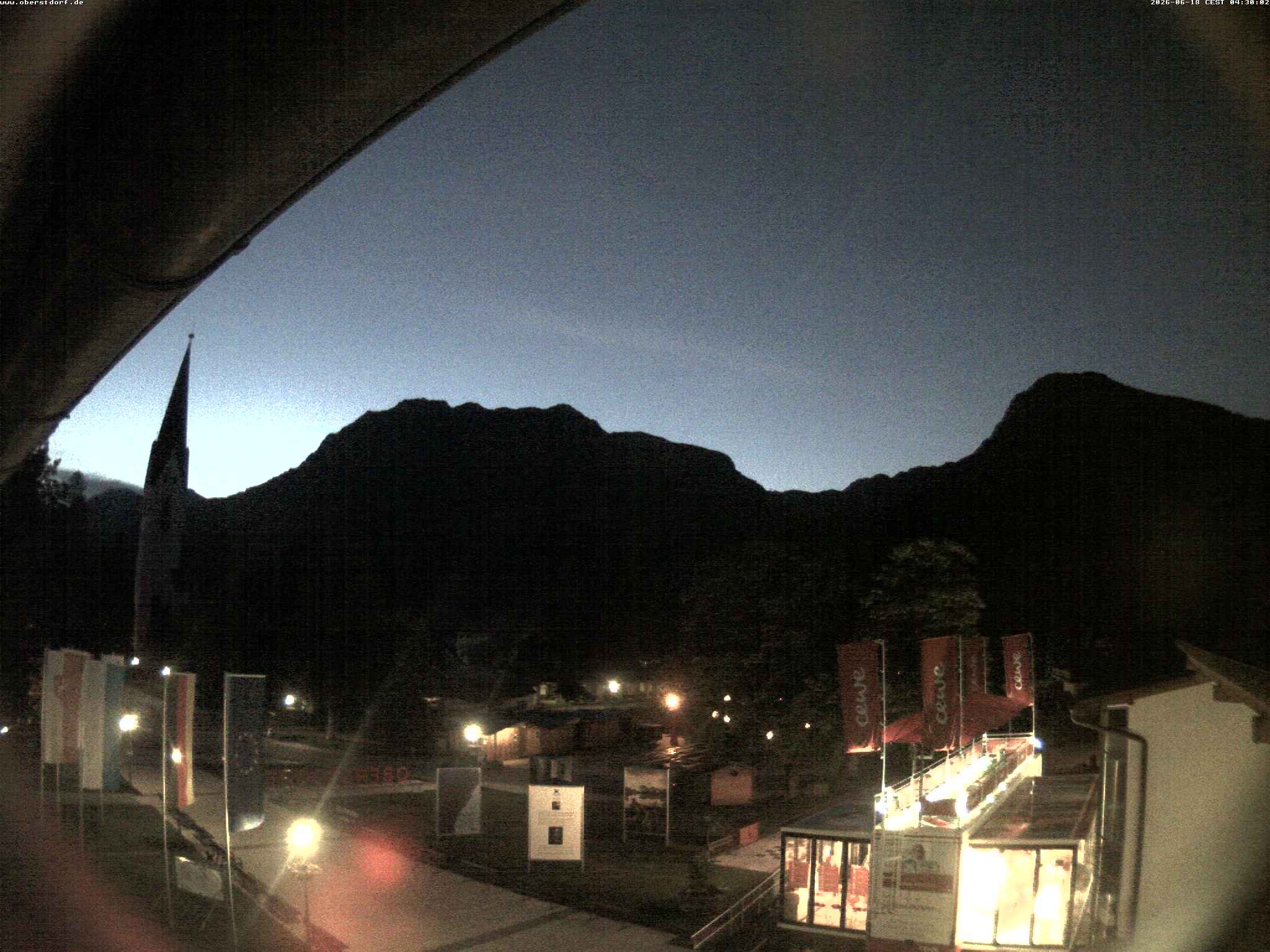 Archiv Foto Webcam Kurpark Oberstdorf