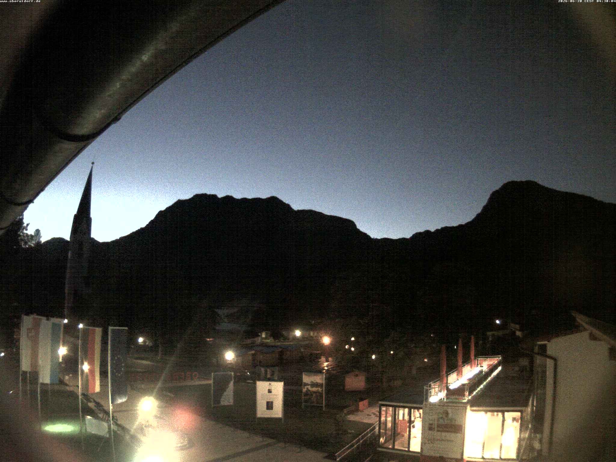 Archiv Foto Webcam Kurpark Oberstdorf