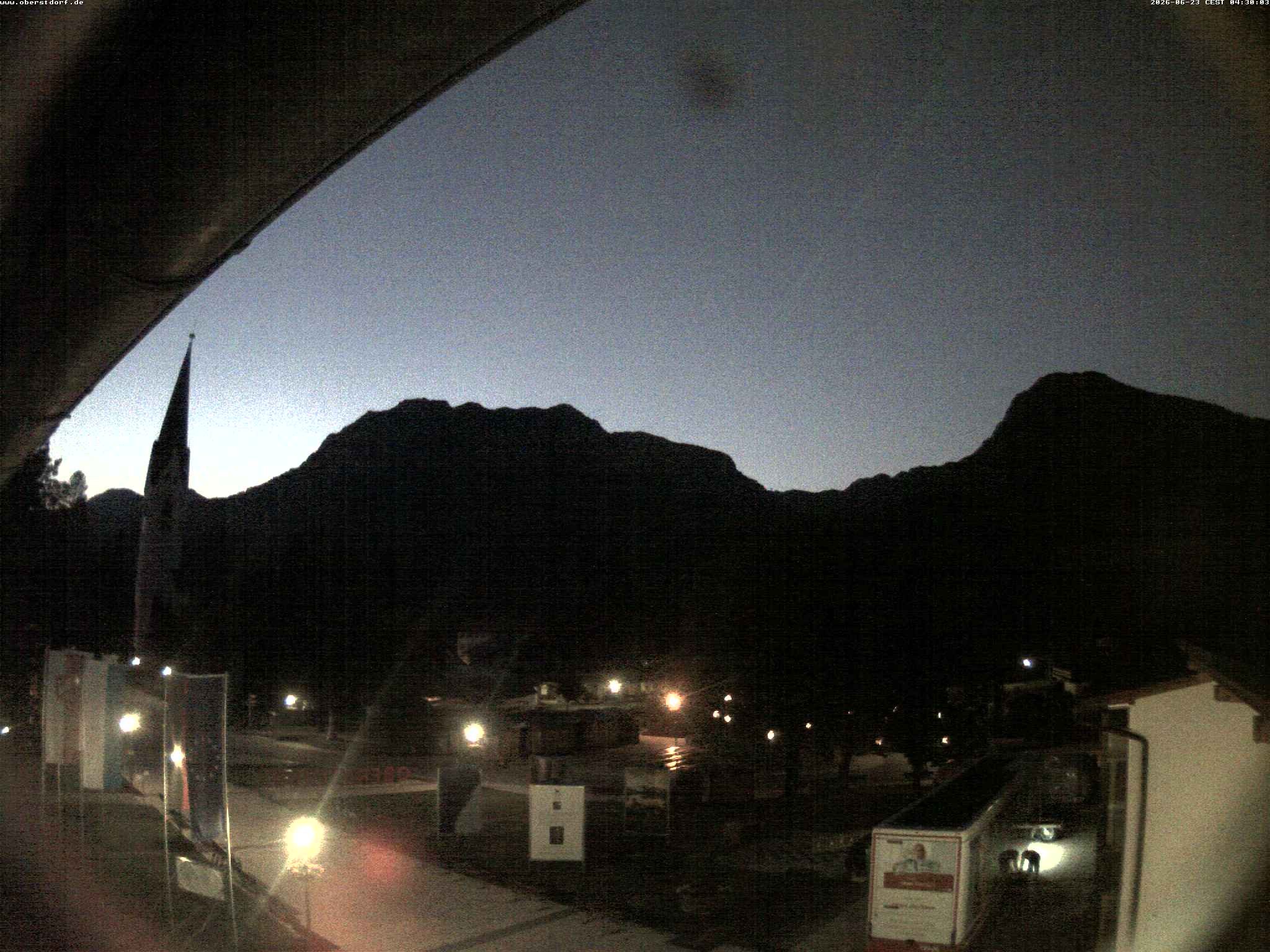 Archiv Foto Webcam Kurpark Oberstdorf