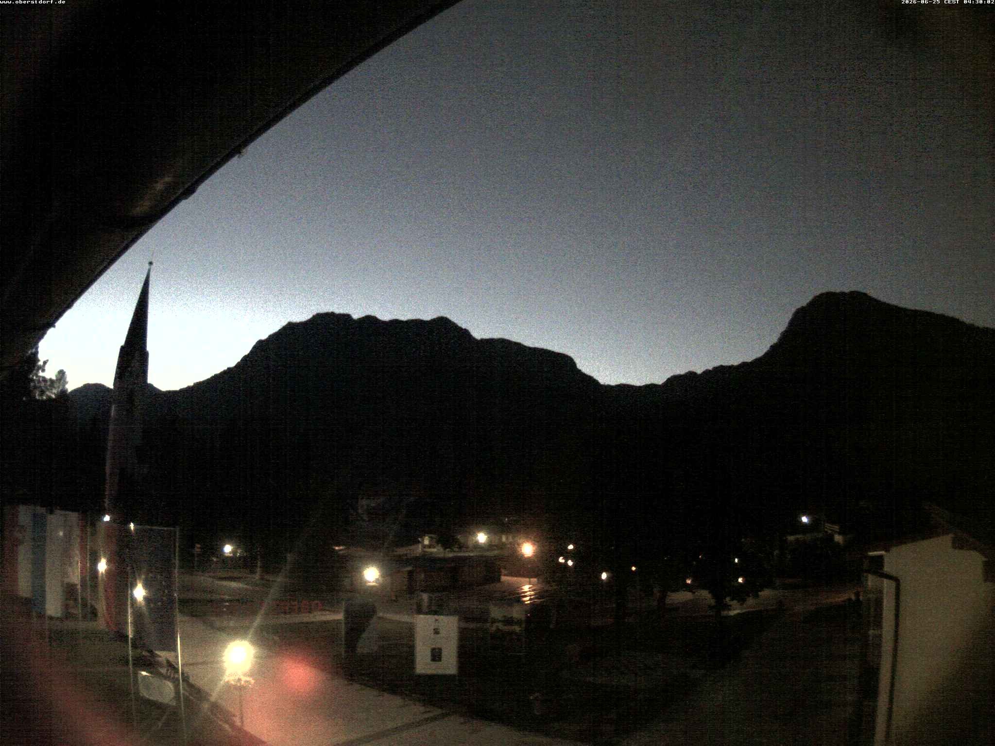 Archiv Foto Webcam Kurpark Oberstdorf