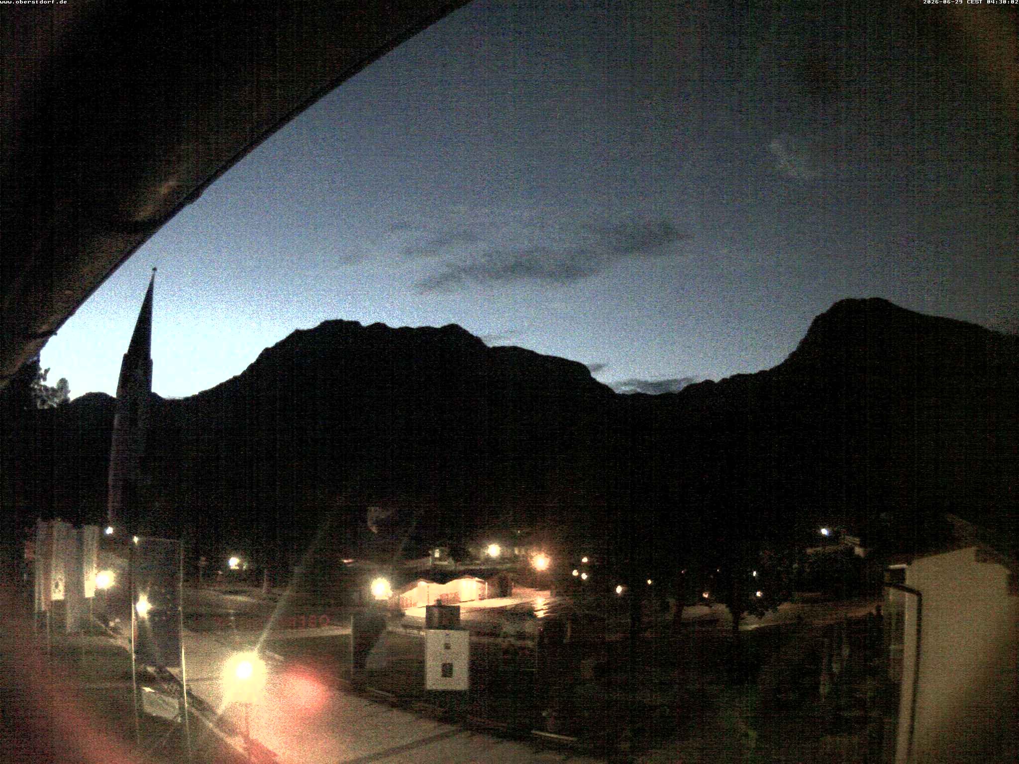 Archiv Foto Webcam Kurpark Oberstdorf