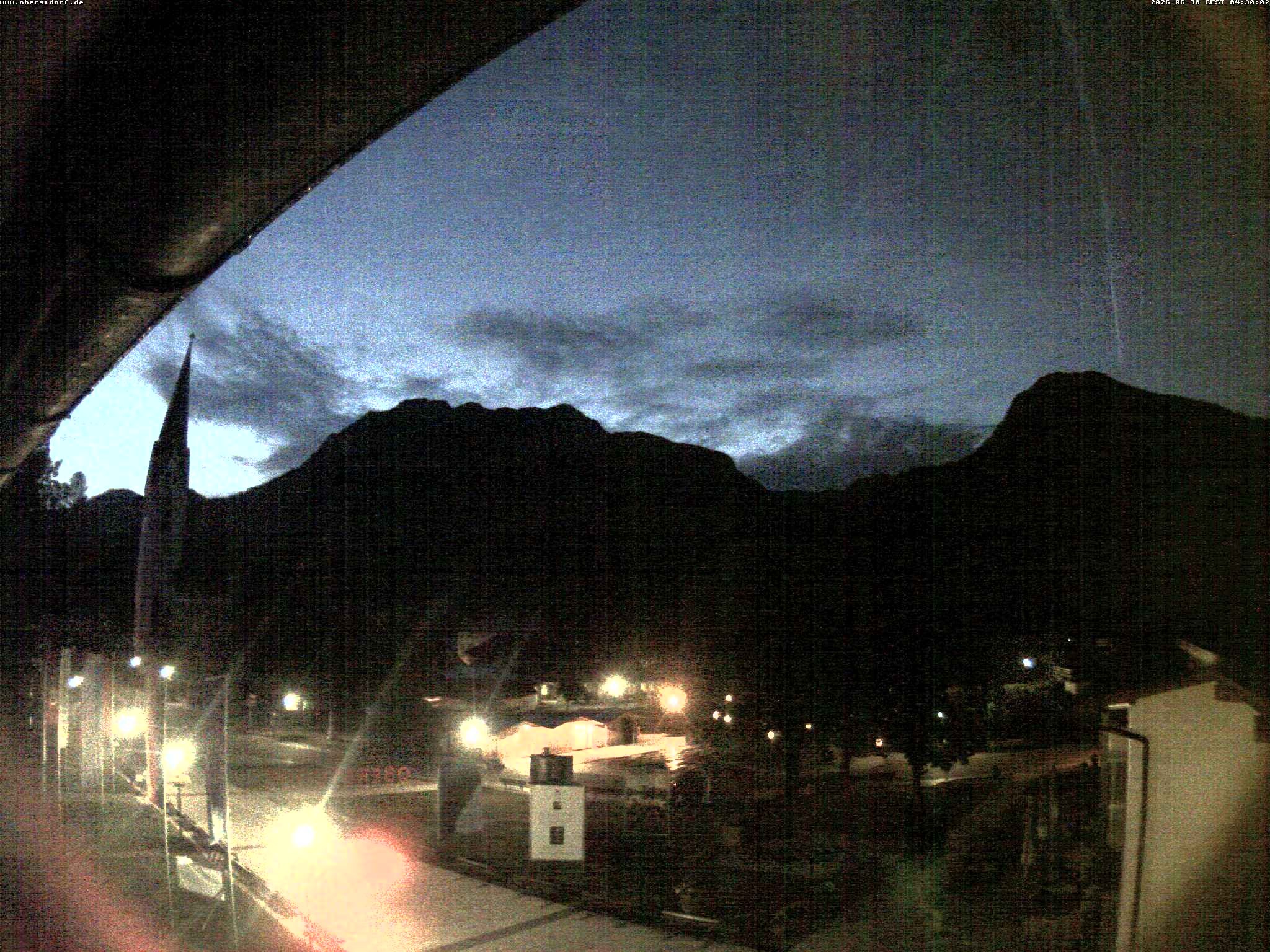 Archiv Foto Webcam Kurpark Oberstdorf
