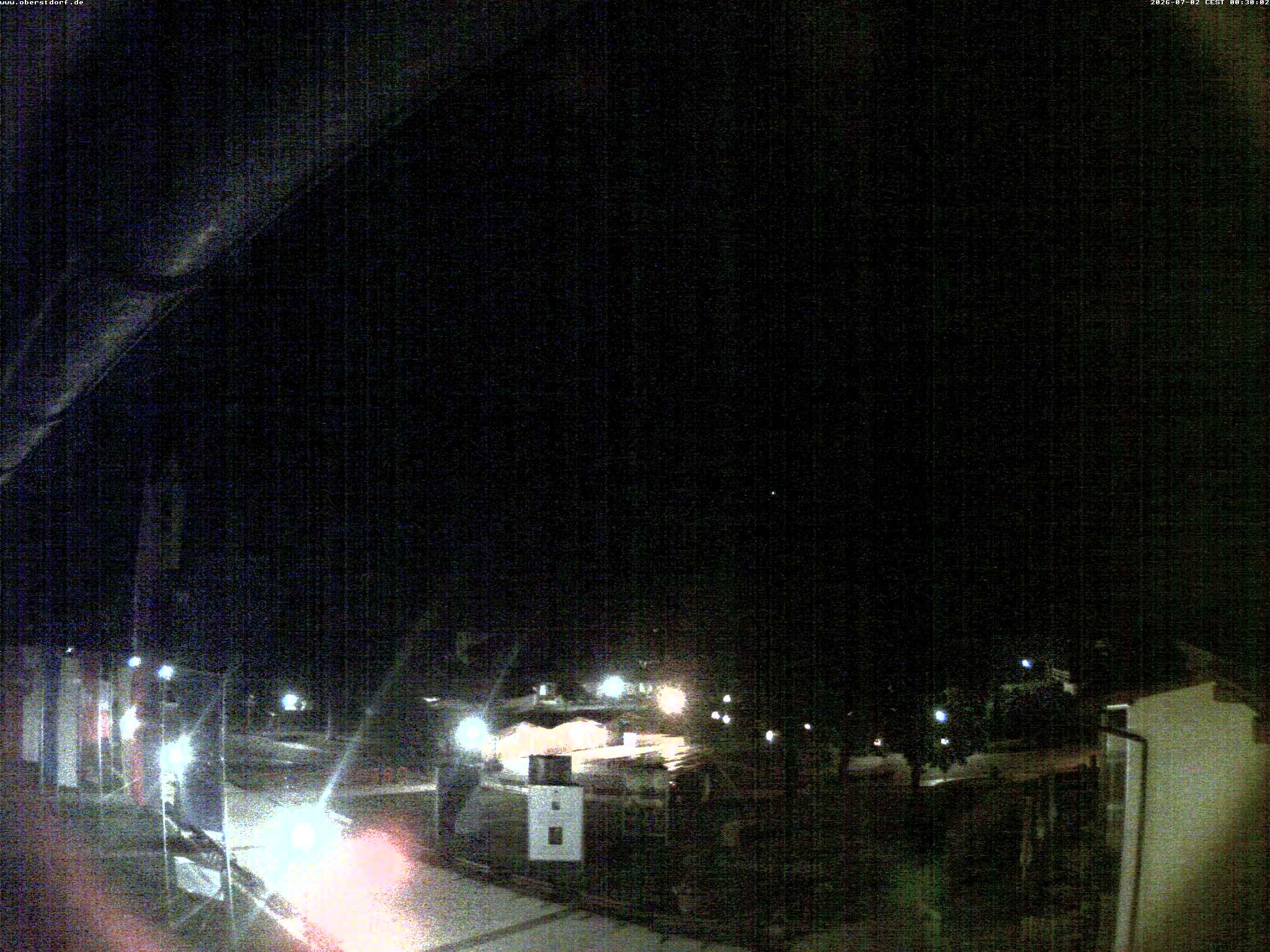 Archived image Webcam St. John's Church Oberstdorf