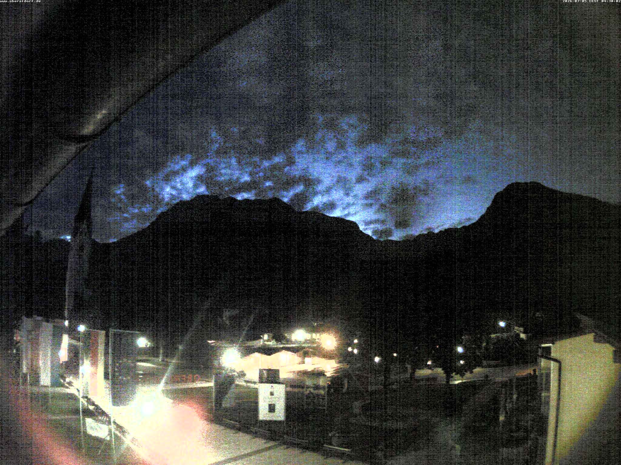 Archiv Foto Webcam Kurpark Oberstdorf