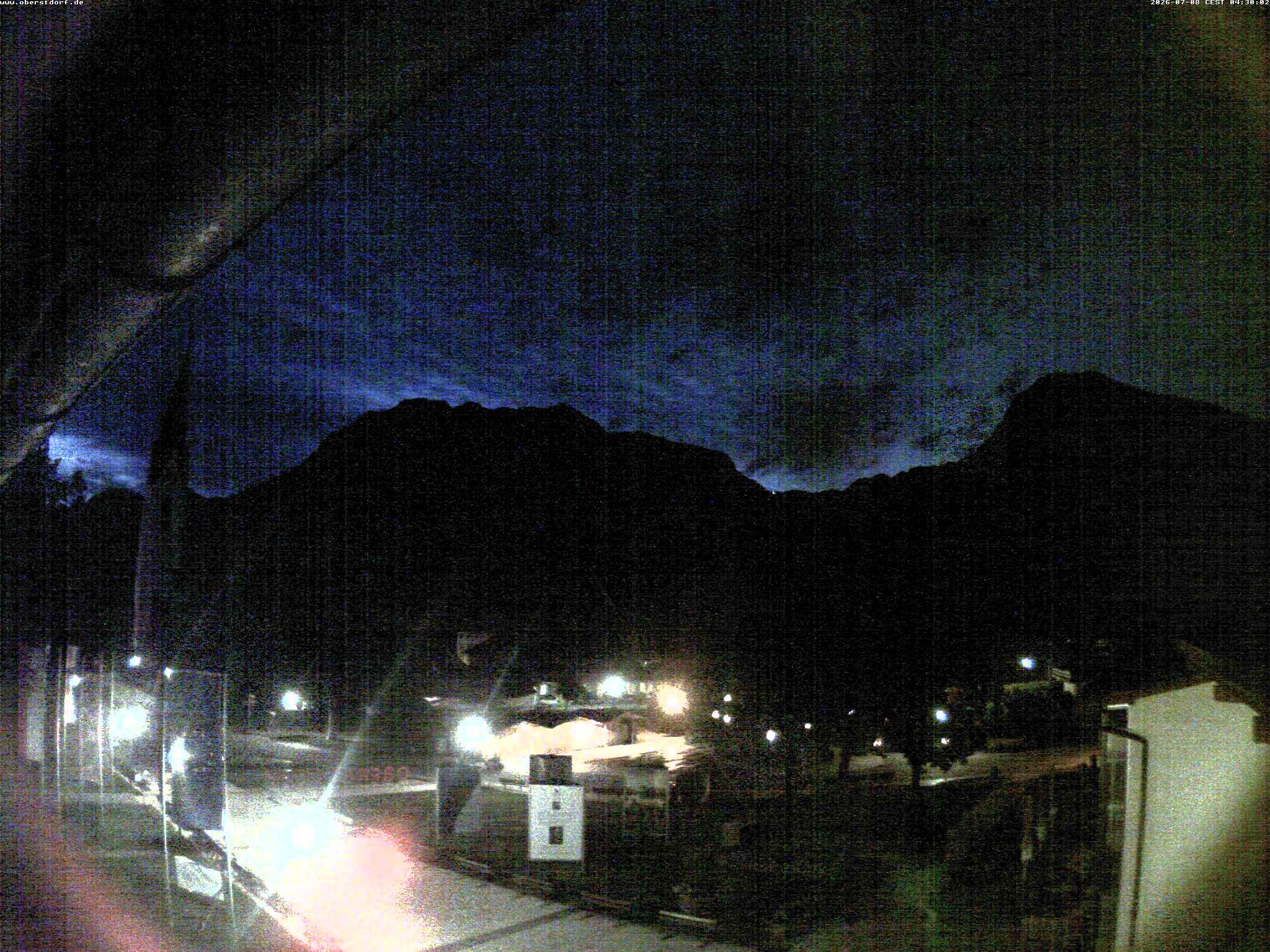 Archiv Foto Webcam Kurpark Oberstdorf