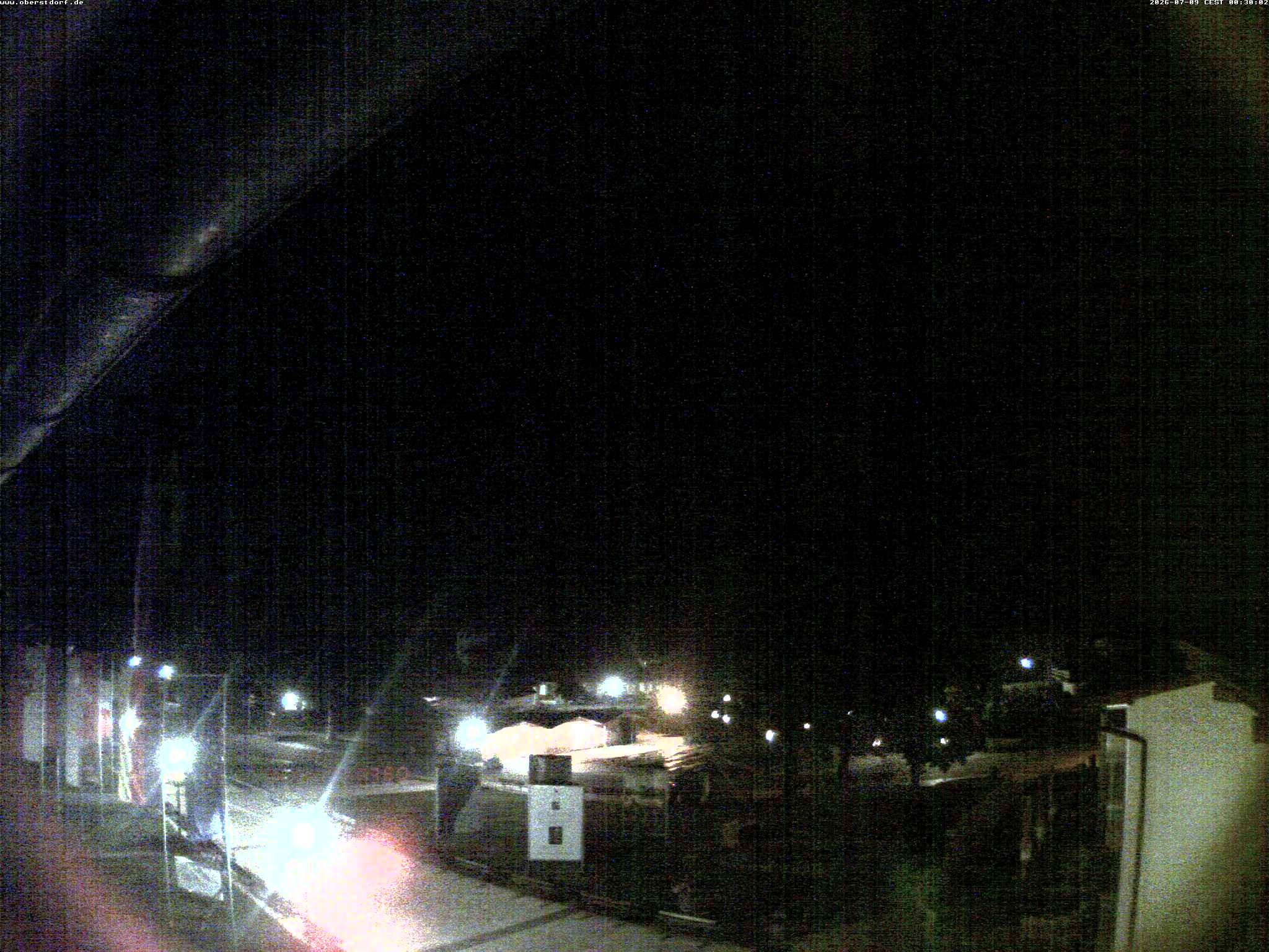 Archived image Webcam St. John's Church Oberstdorf