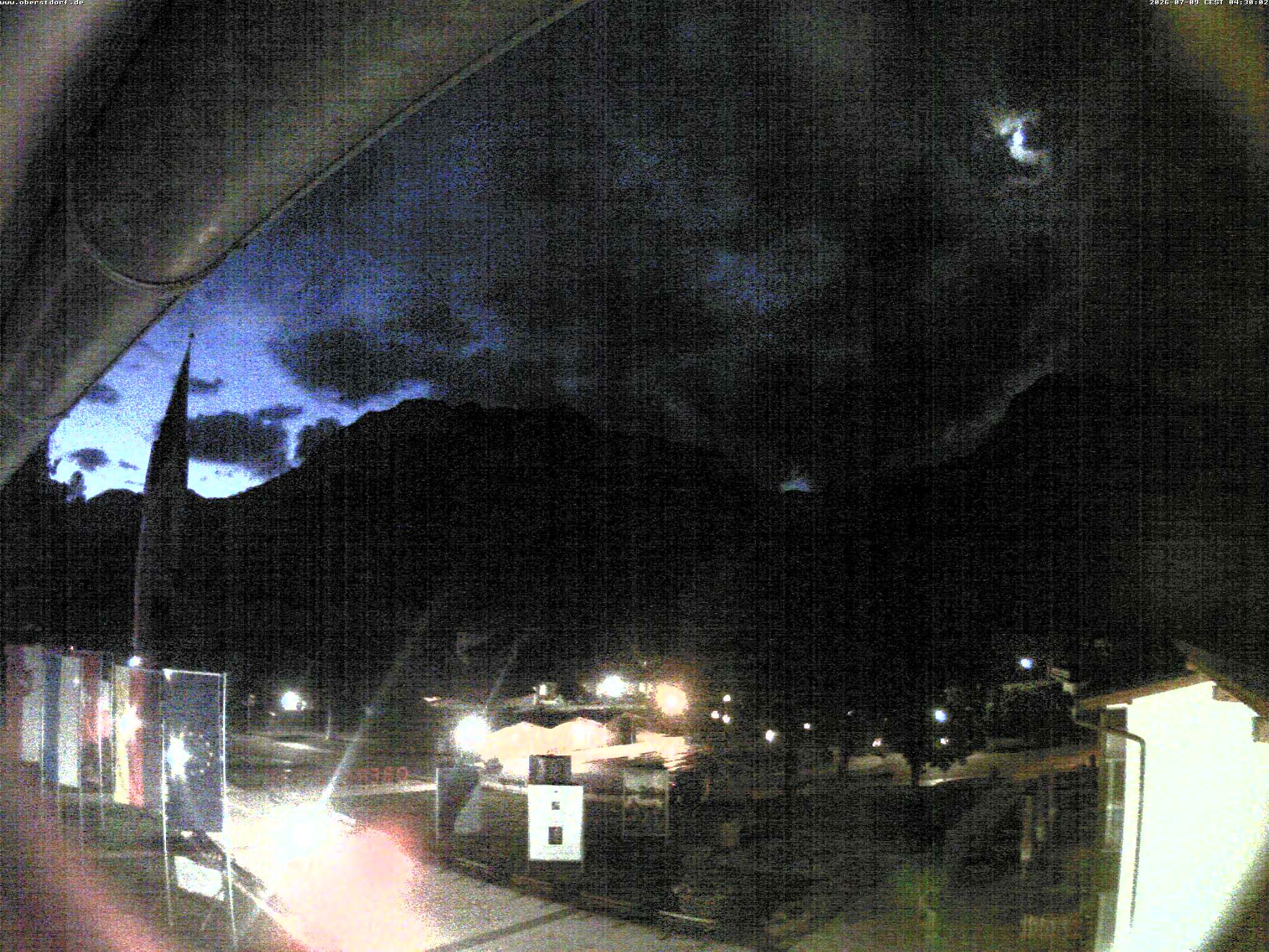 Archiv Foto Webcam Kurpark Oberstdorf