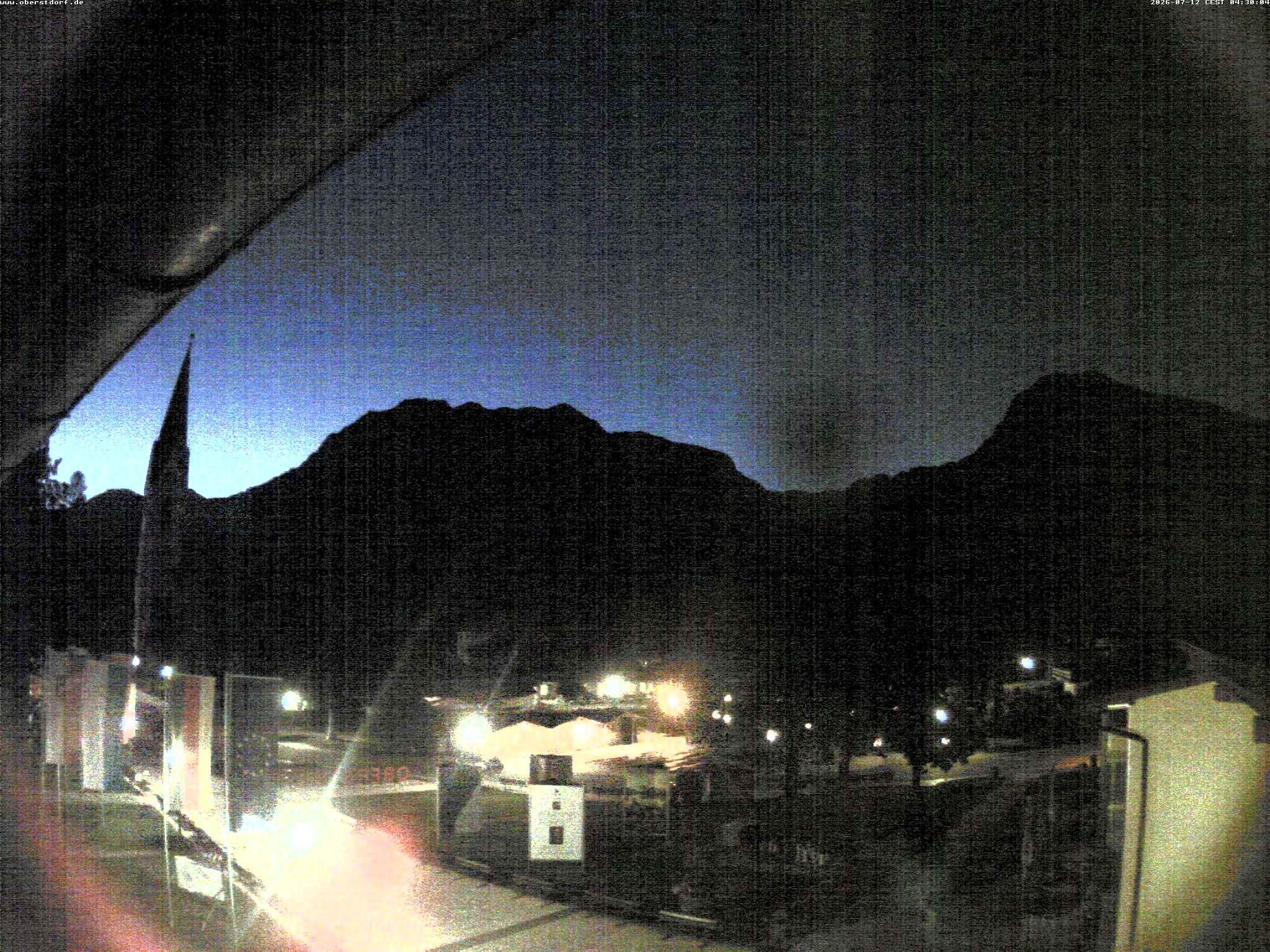 Archiv Foto Webcam Kurpark Oberstdorf