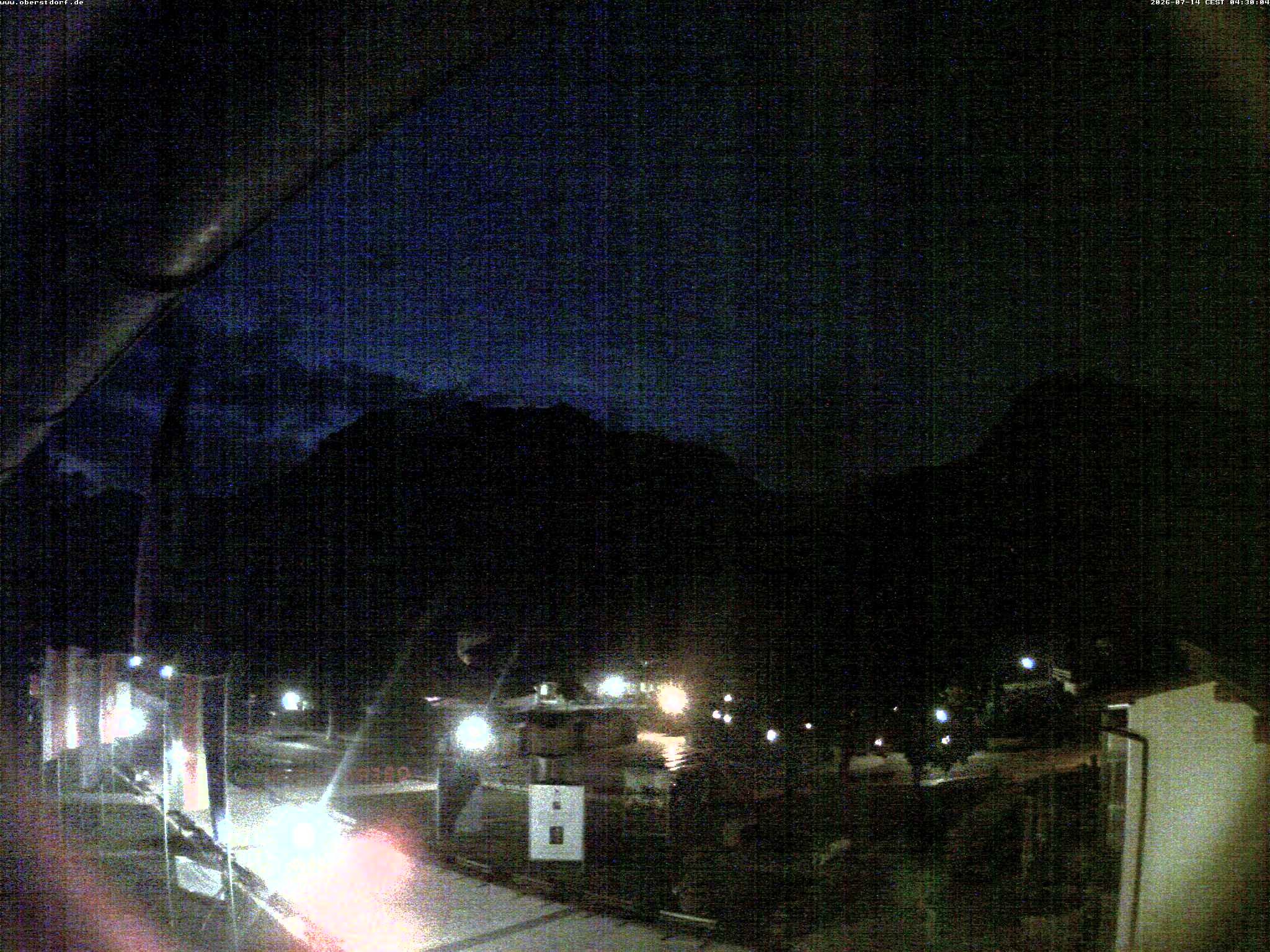 Archiv Foto Webcam Kurpark Oberstdorf