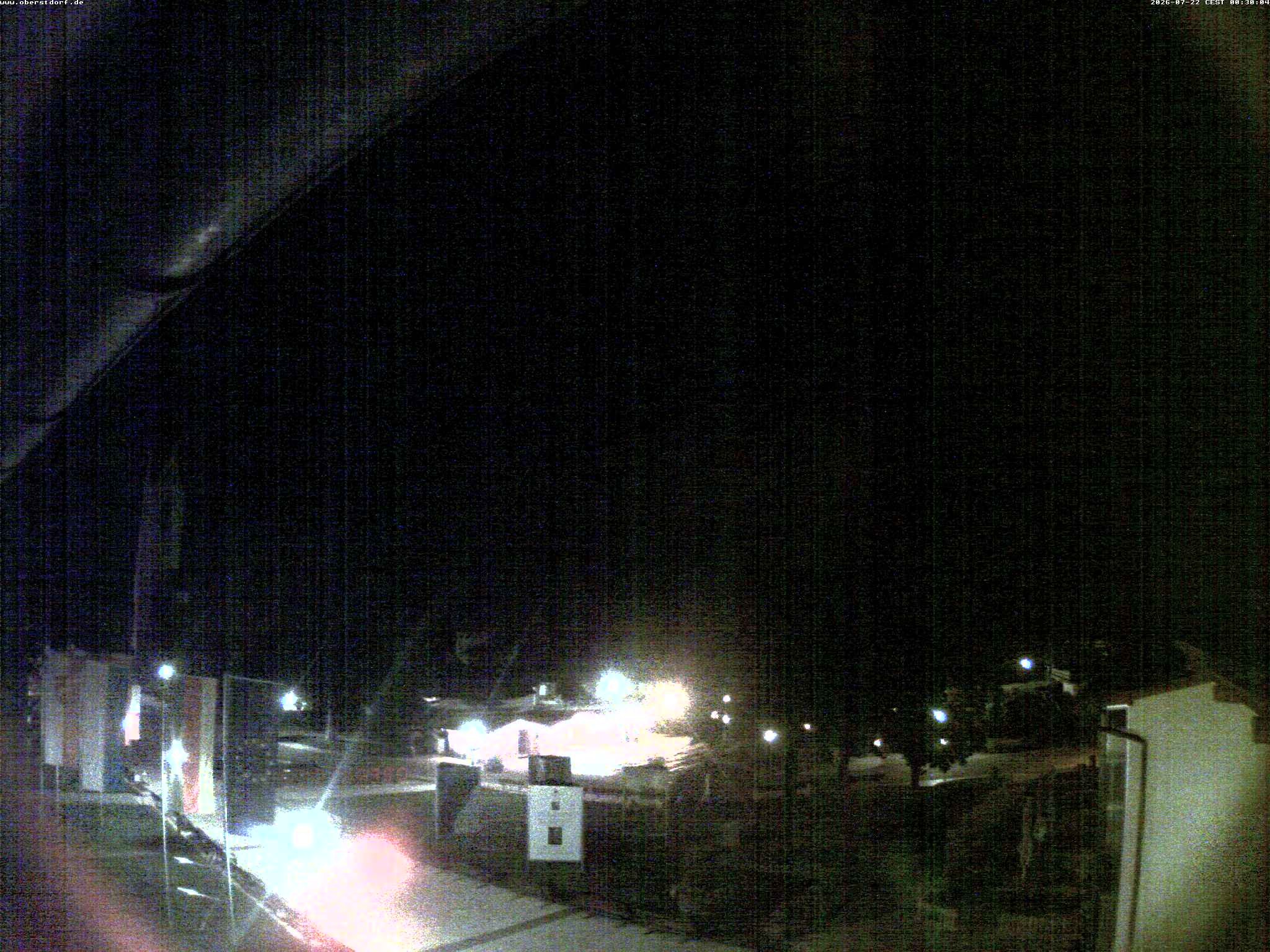 Archived image Webcam St. John's Church Oberstdorf