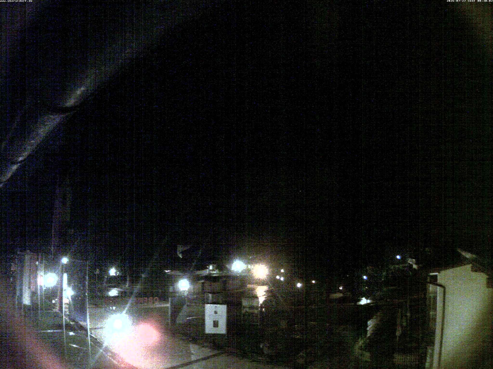 Archived image Webcam St. John's Church Oberstdorf