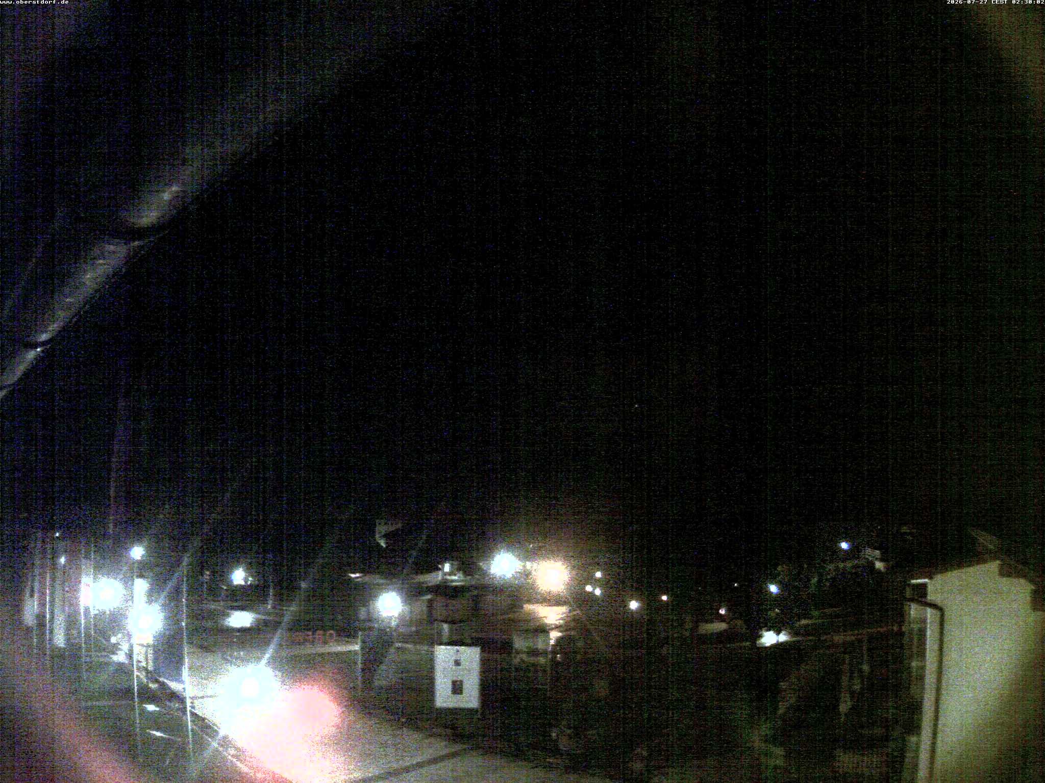 Archived image Webcam St. John's Church Oberstdorf